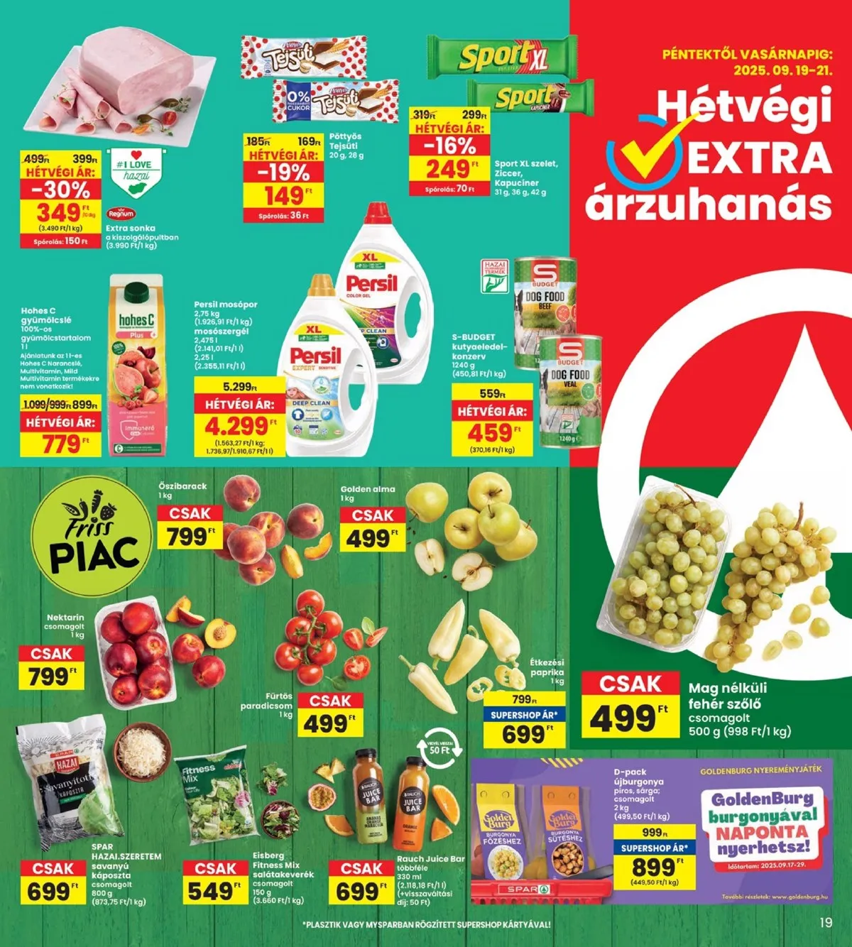 Interspar akciós újság 09.18–09.24 – 19. oldal