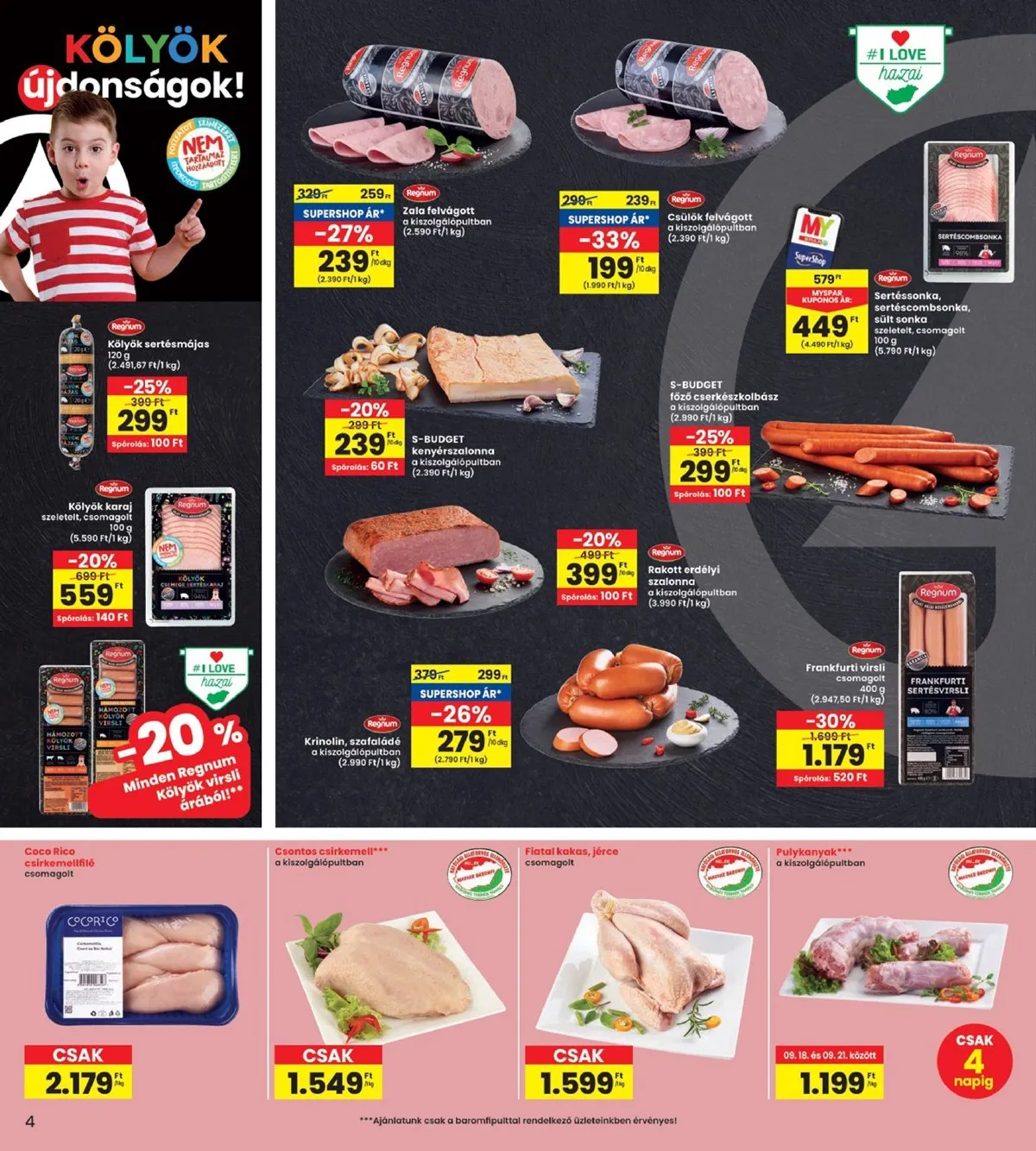 Interspar akciós újság 09.18–09.24 – 4. oldal