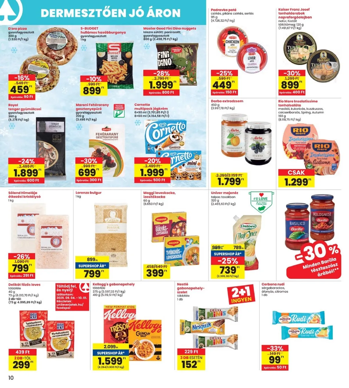 Interspar akciós újság 09.25–10.01 – 10. oldal
