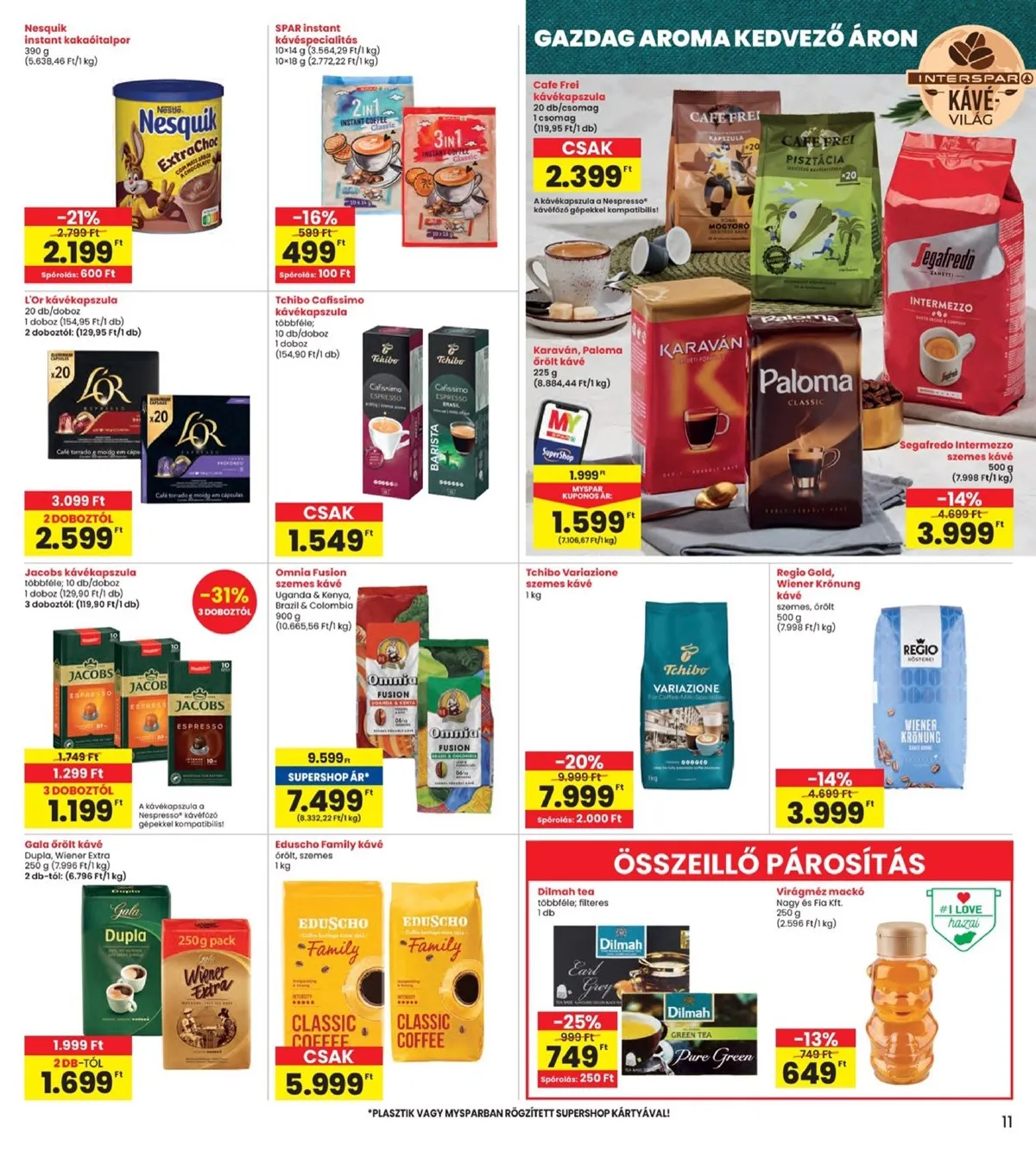 Interspar akciós újság 09.25–10.01 – 11. oldal