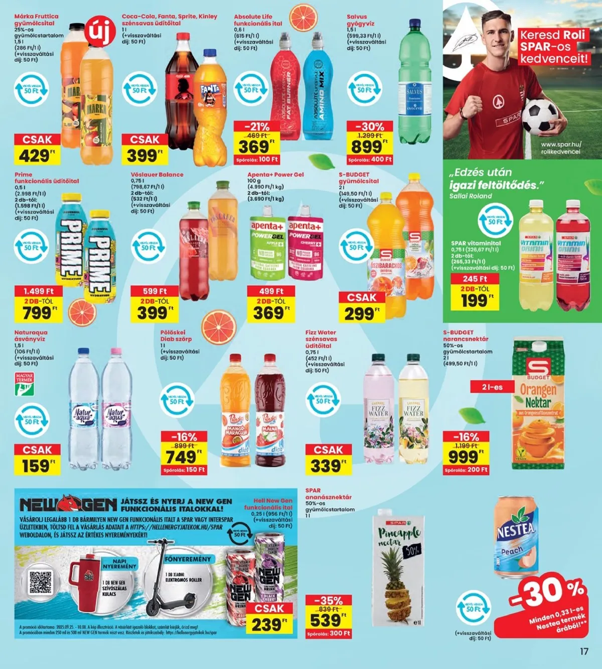 Interspar akciós újság 09.25–10.01 – 17. oldal