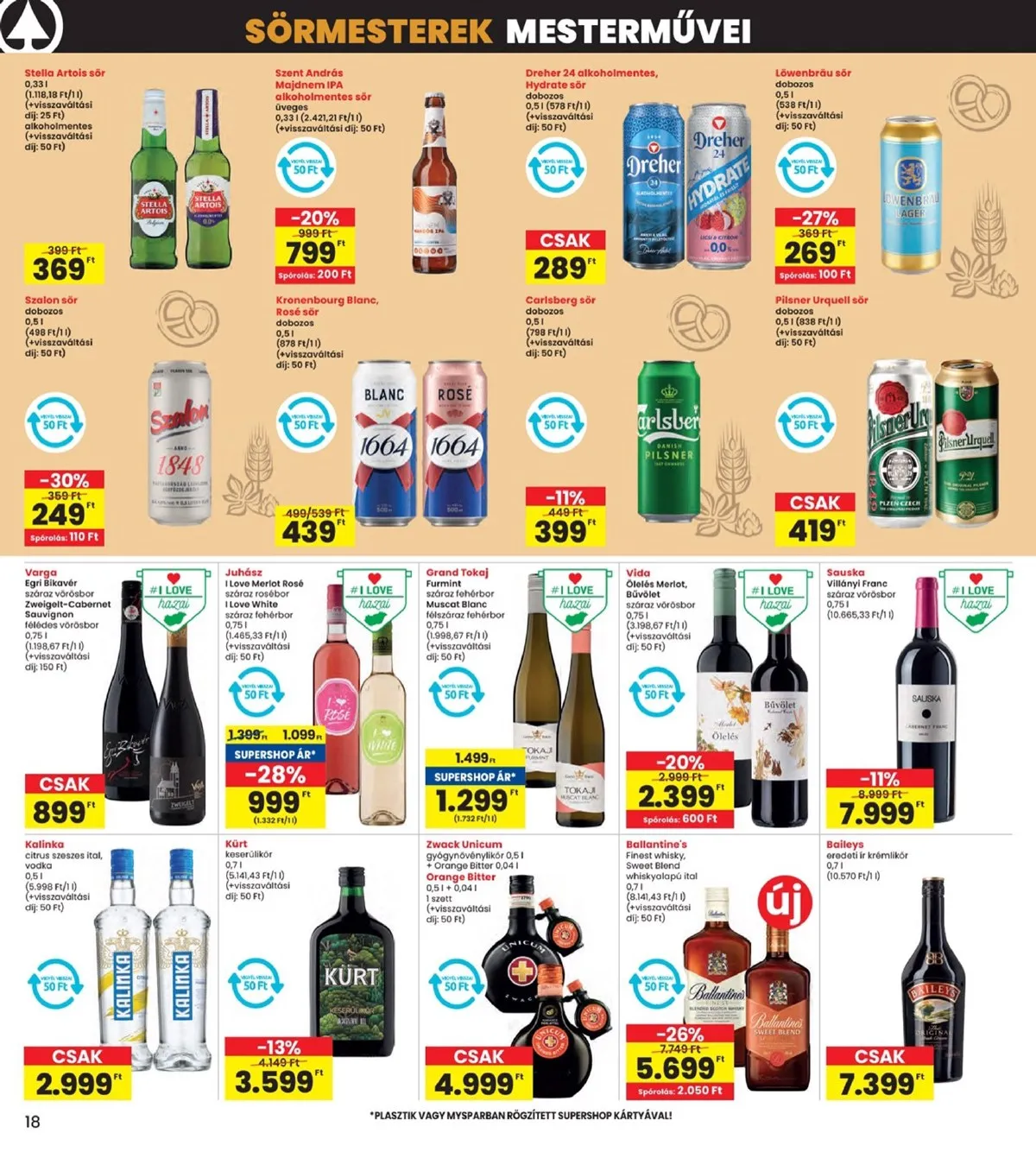 Interspar akciós újság 09.25–10.01 – 18. oldal
