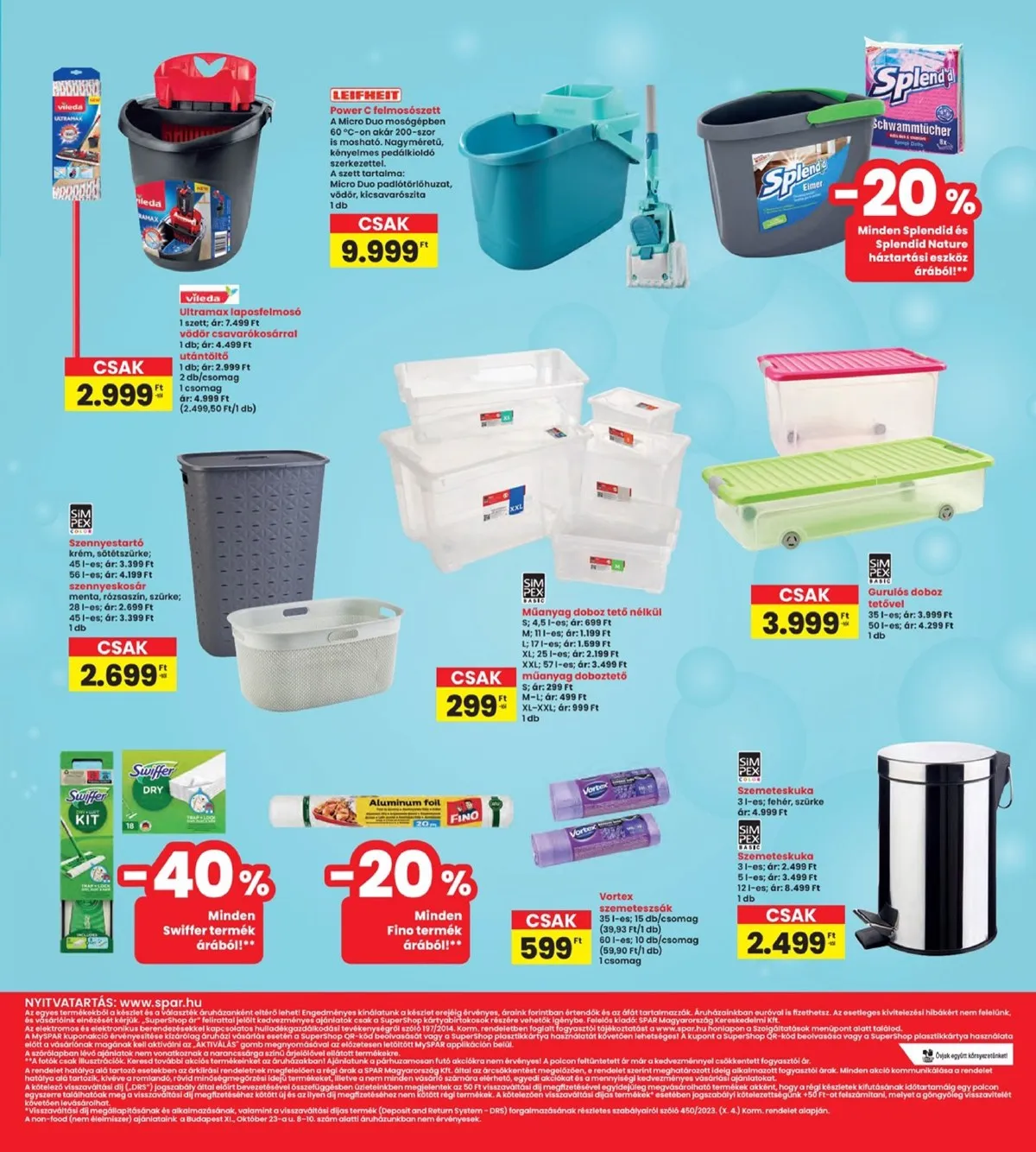 Interspar akciós újság 09.25–10.01 – 23. oldal