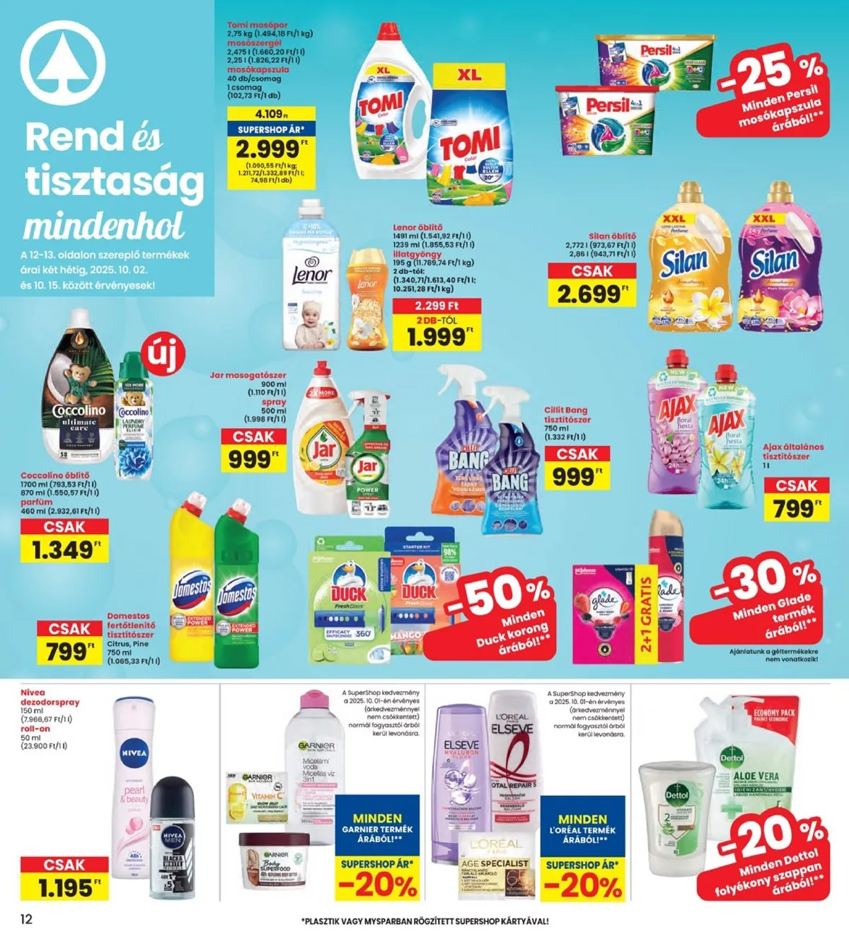Interspar akciós újság 10.02–10.08 – 12. oldal