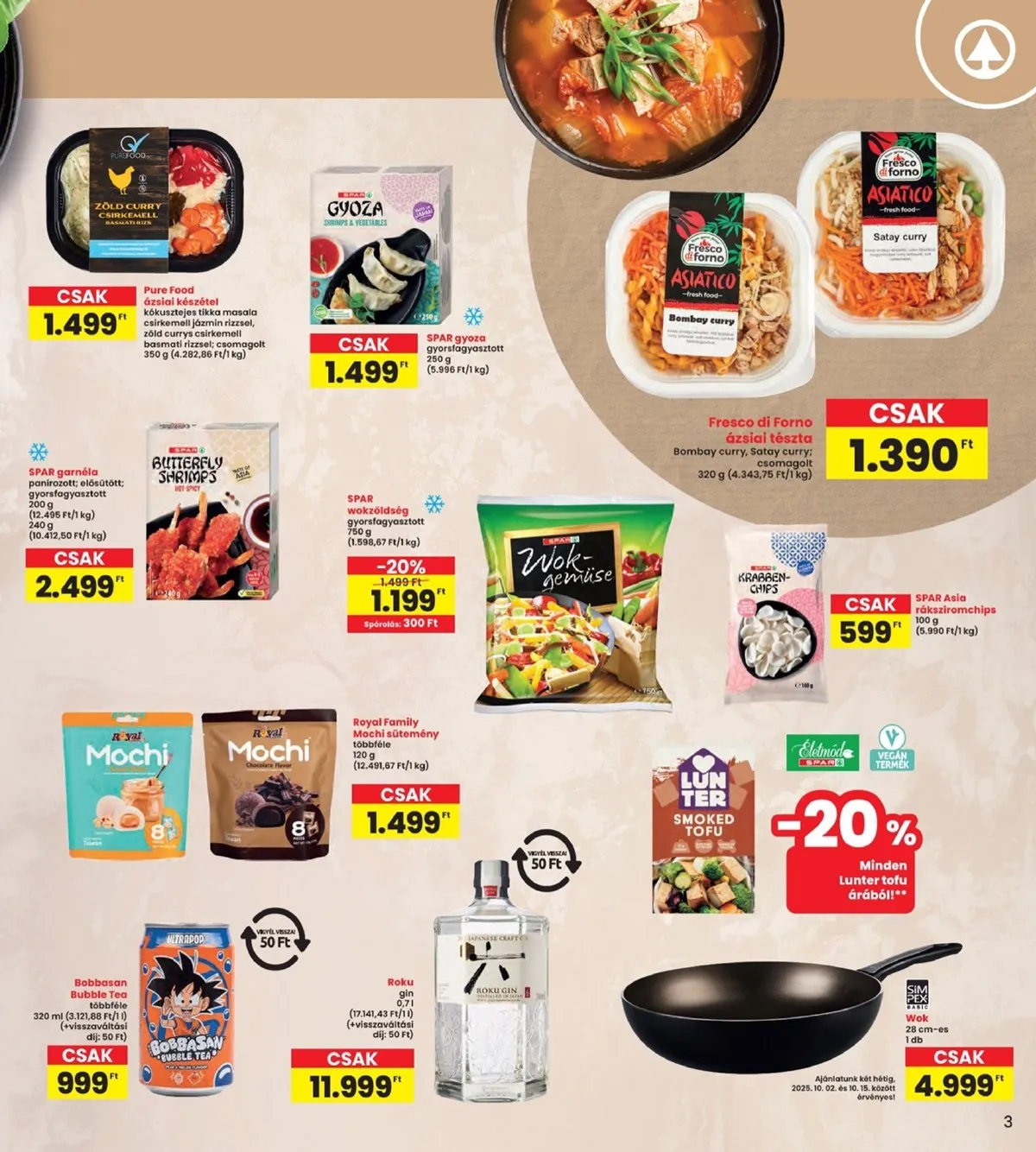 Interspar akciós újság 10.02–10.08 – 3. oldal