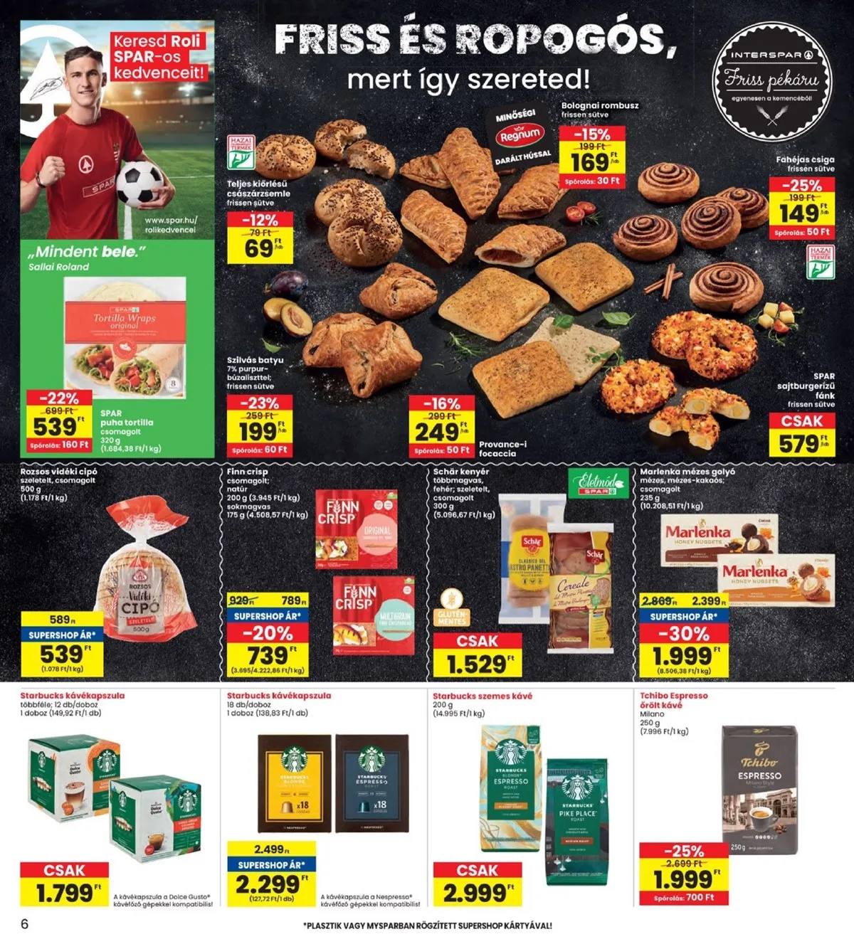 Interspar akciós újság 10.02–10.08 – 6. oldal