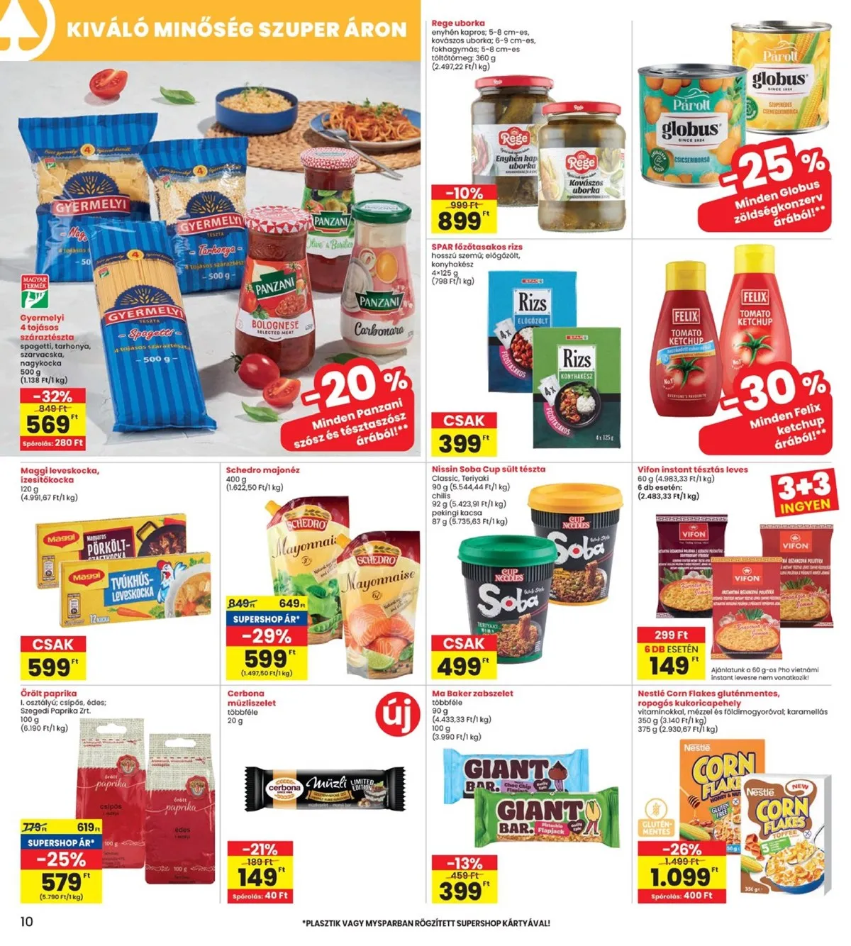 Interspar akciós újság 10.09–10.15 – 10. oldal