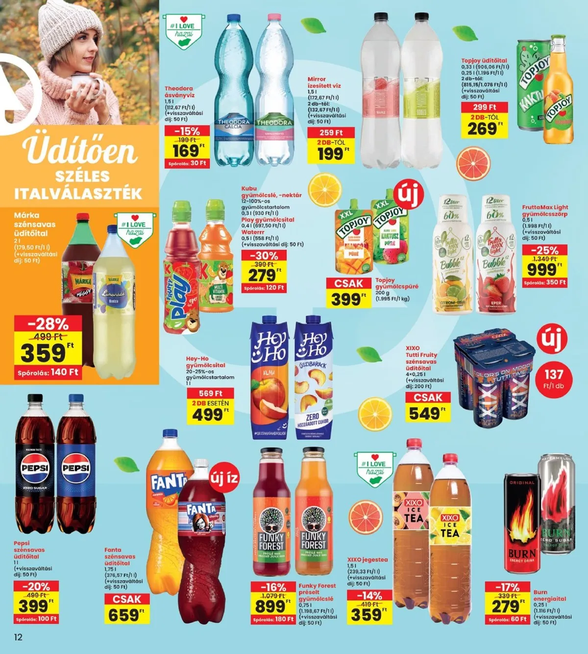 Interspar akciós újság 10.09–10.15 – 12. oldal