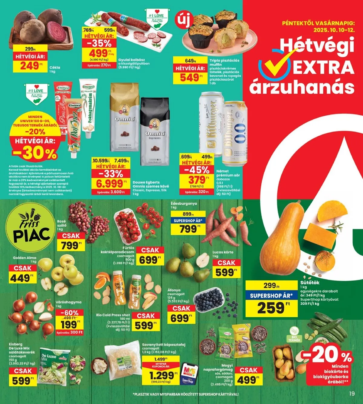 Interspar akciós újság 10.09–10.15 – 19. oldal