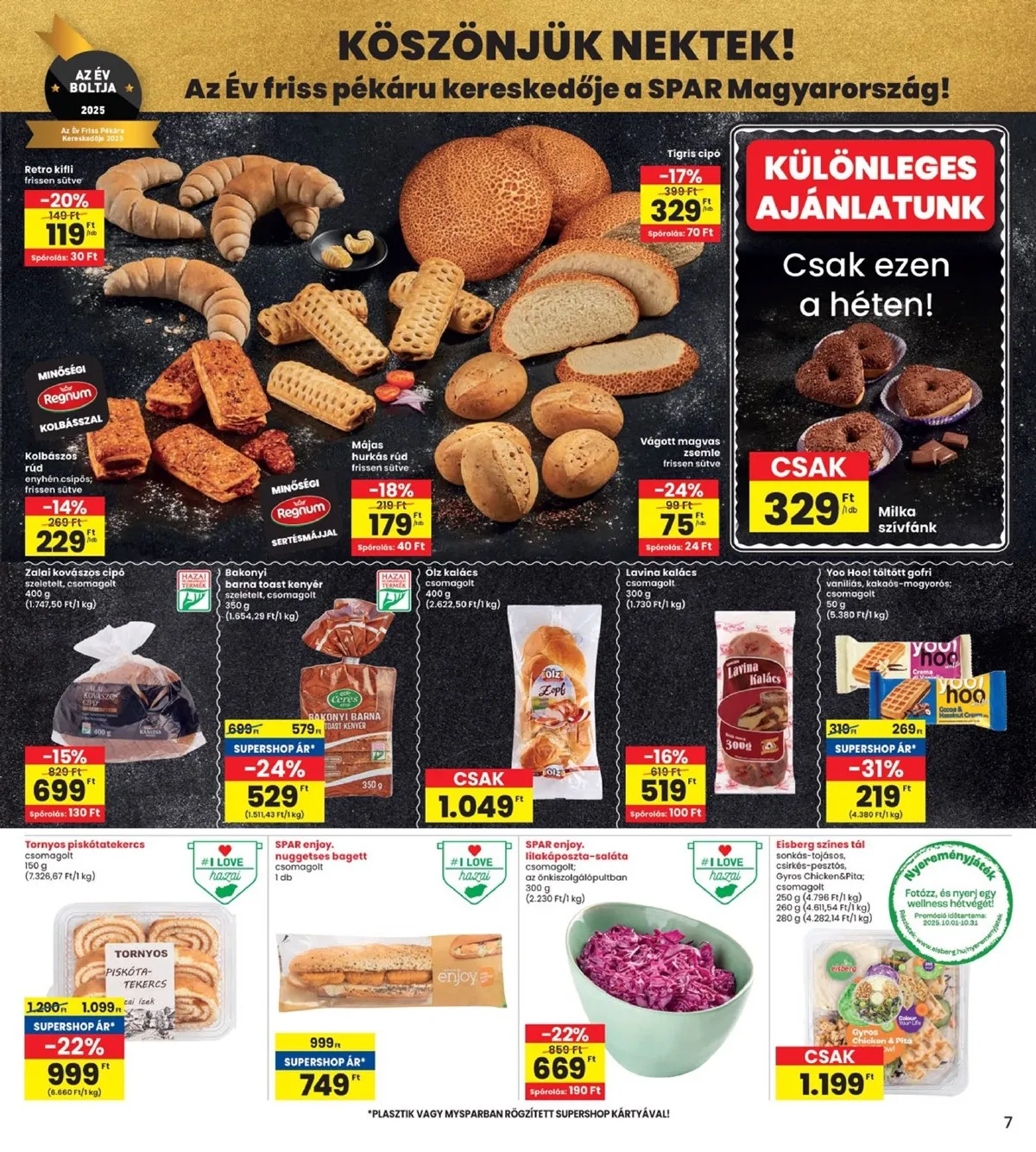 Interspar akciós újság 10.09–10.15 – 7. oldal