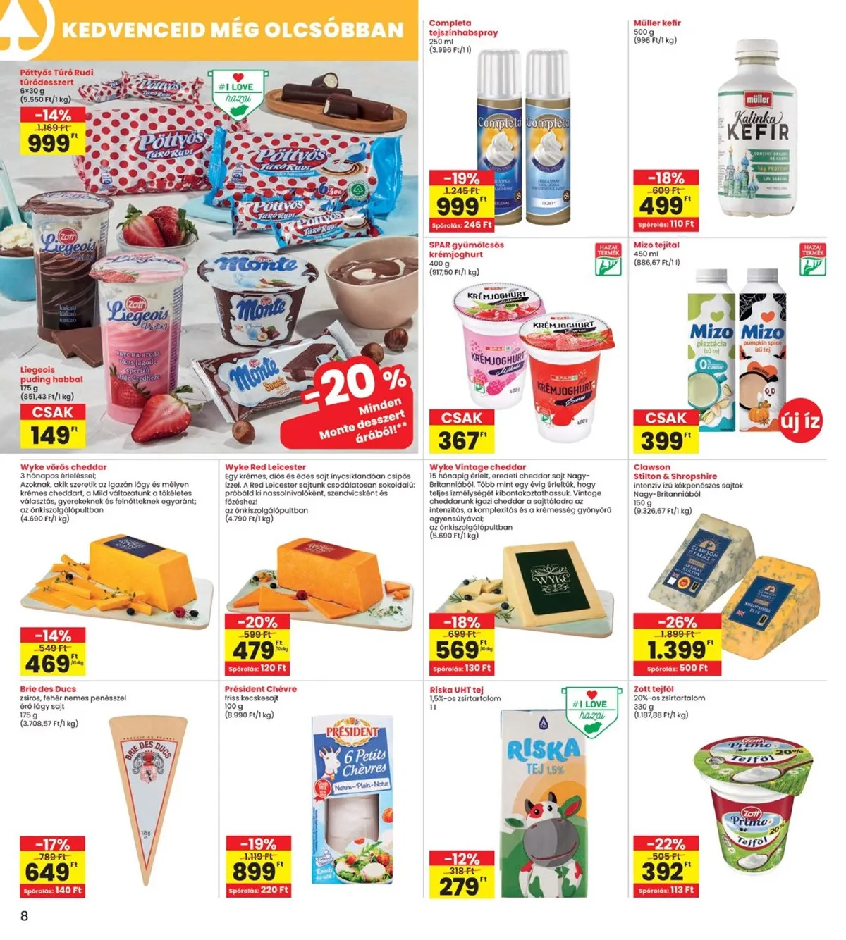 Interspar akciós újság 10.09–10.15 – 8. oldal