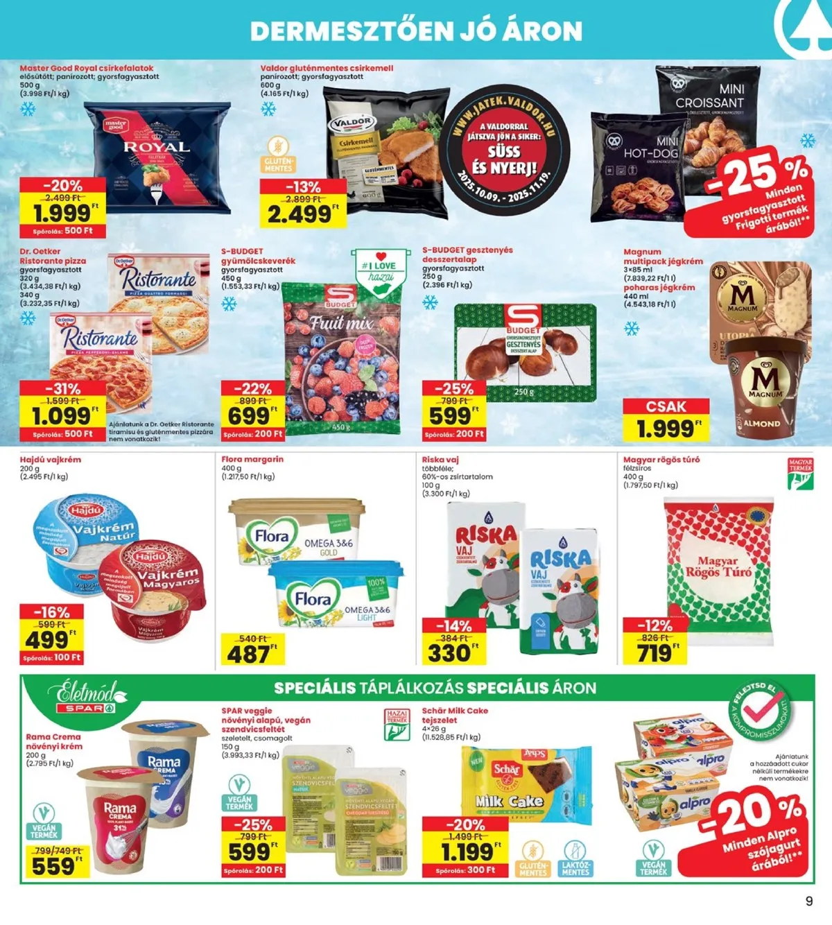 Interspar akciós újság 10.09–10.15 – 9. oldal