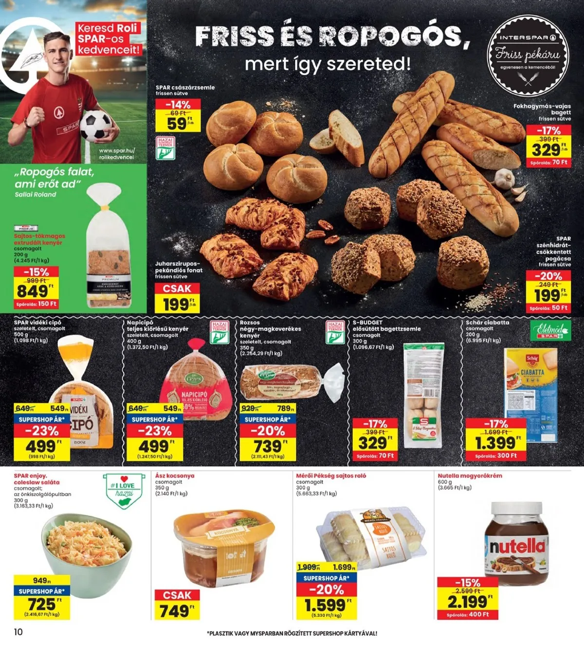 Interspar akciós újság 10.16–10.22 – 10. oldal