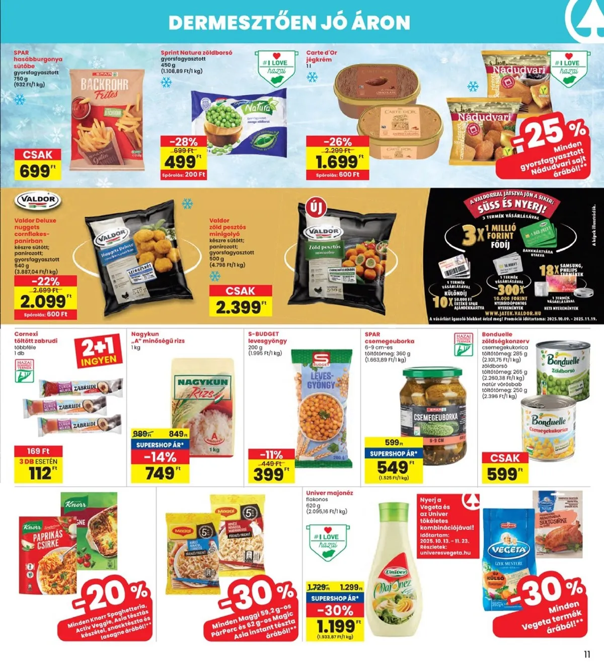 Interspar akciós újság 10.16–10.22 – 11. oldal