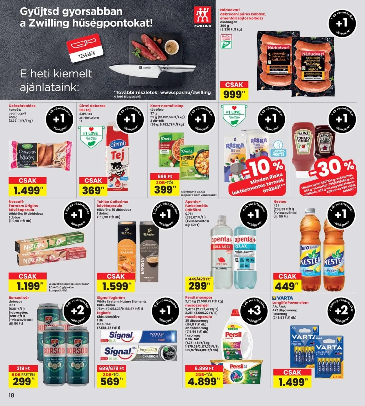 Interspar akciós újság 10.16–10.22 – 18. oldal