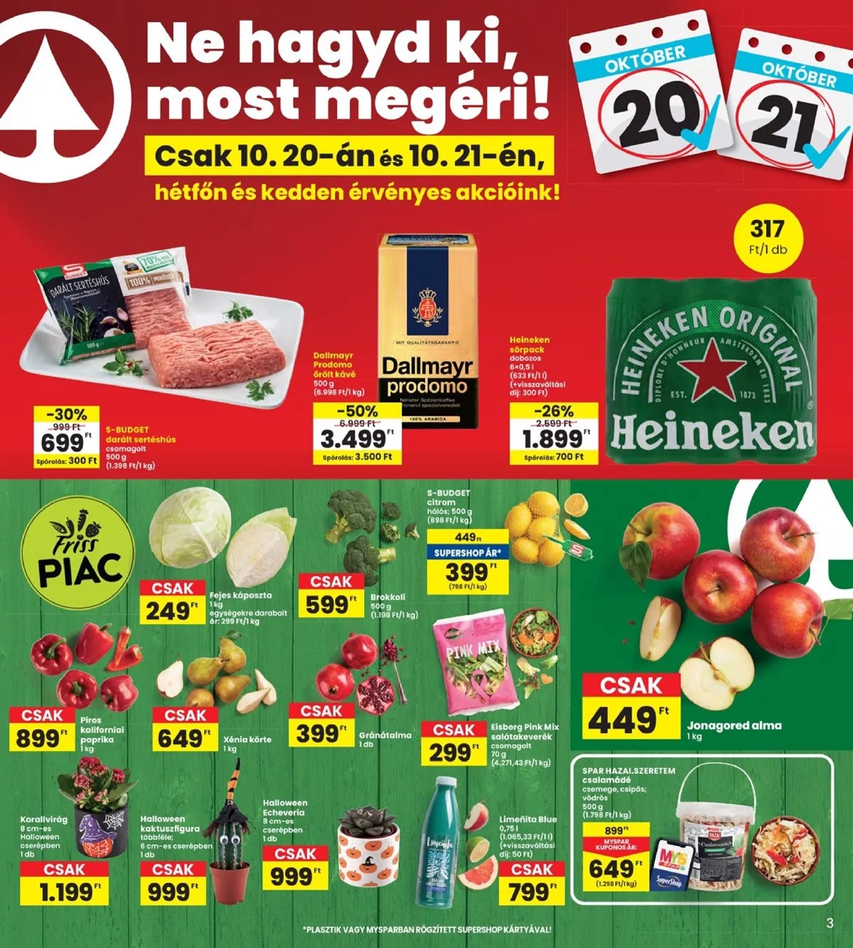 Interspar akciós újság 10.16–10.22 – 3. oldal