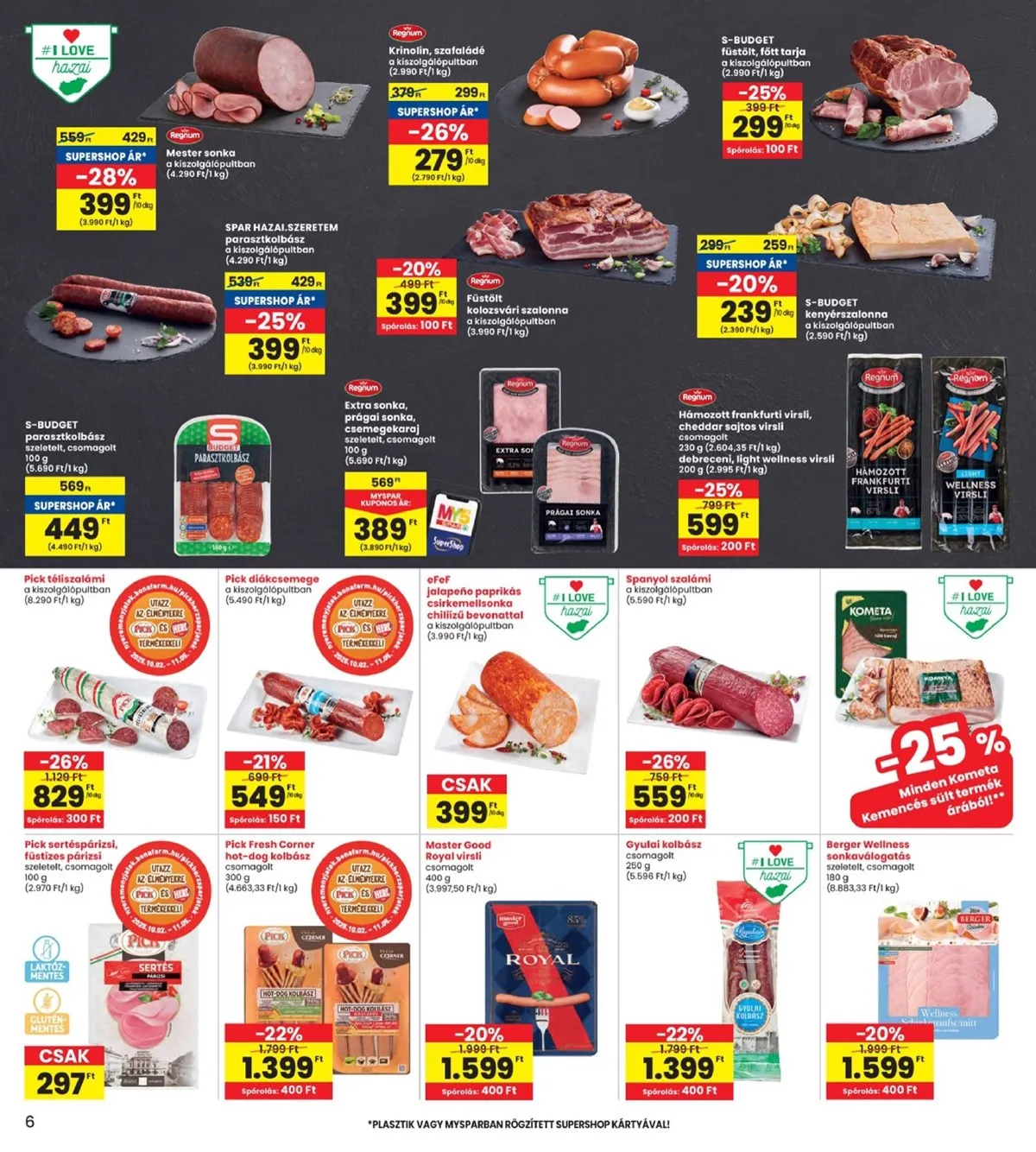 Interspar akciós újság 10.16–10.22 – 6. oldal