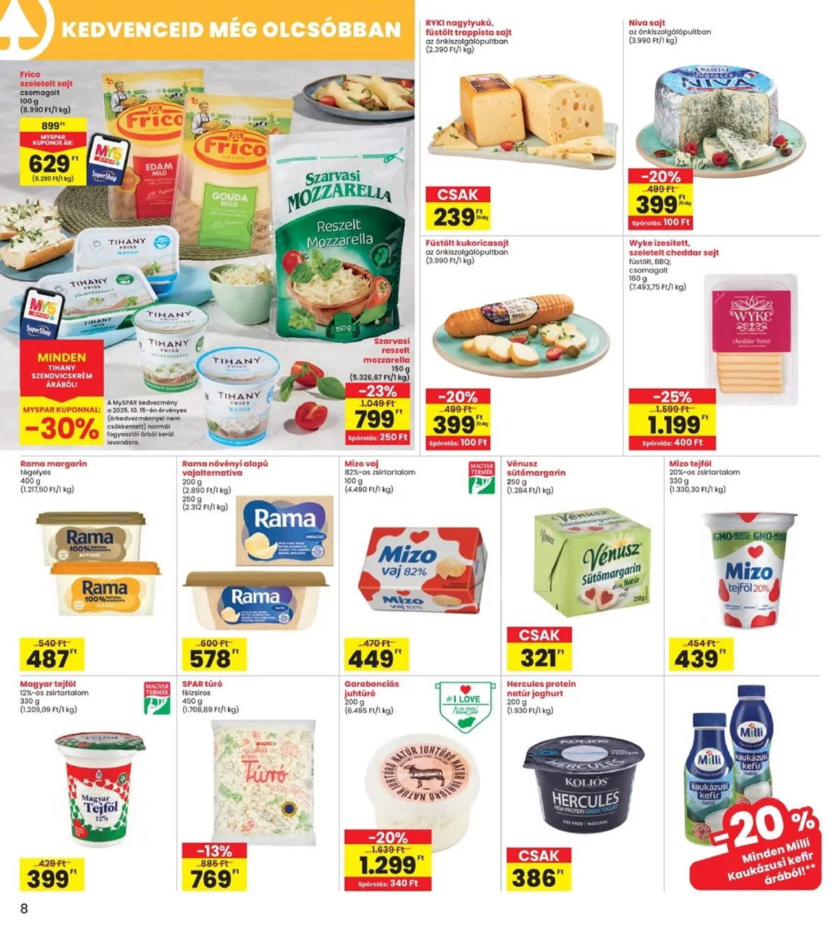 Interspar akciós újság 10.16–10.22 – 8. oldal