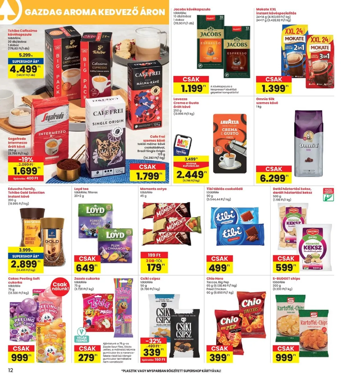 Interspar akciós újság 10.24–10.29 – 12. oldal