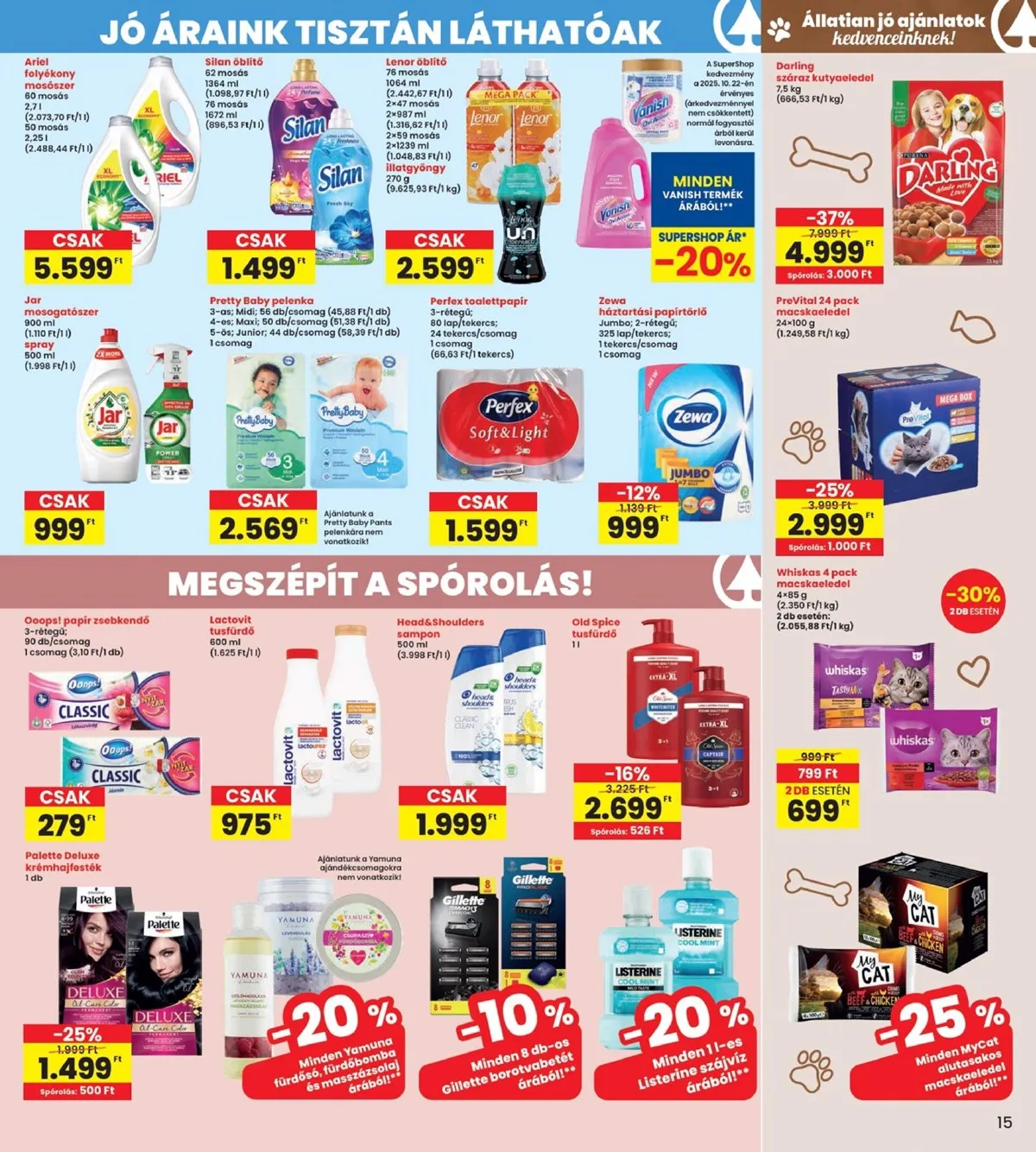 Interspar akciós újság 10.24–10.29 – 15. oldal