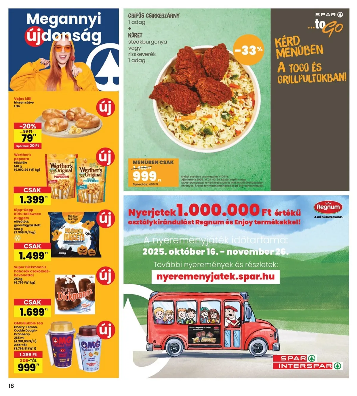 Interspar akciós újság 10.24–10.29 – 18. oldal