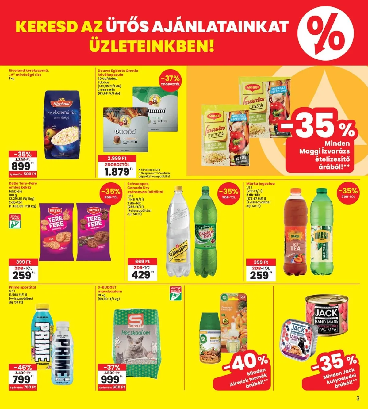 Interspar akciós újság 10.24–10.29 – 3. oldal