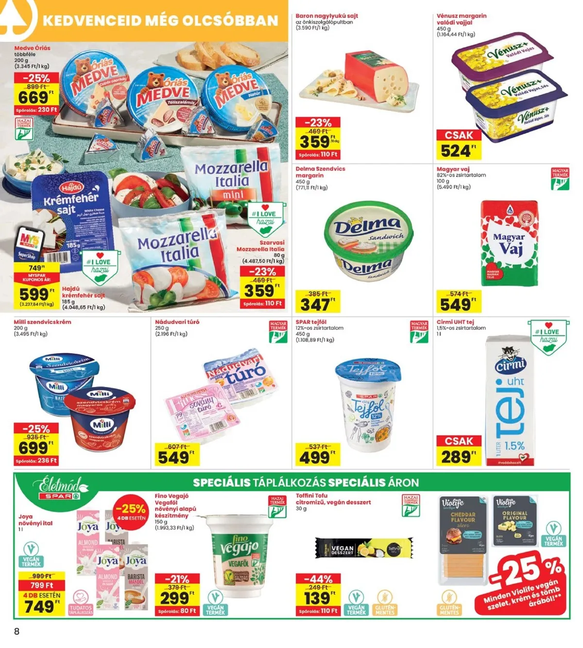 Interspar akciós újság 10.24–10.29 – 8. oldal
