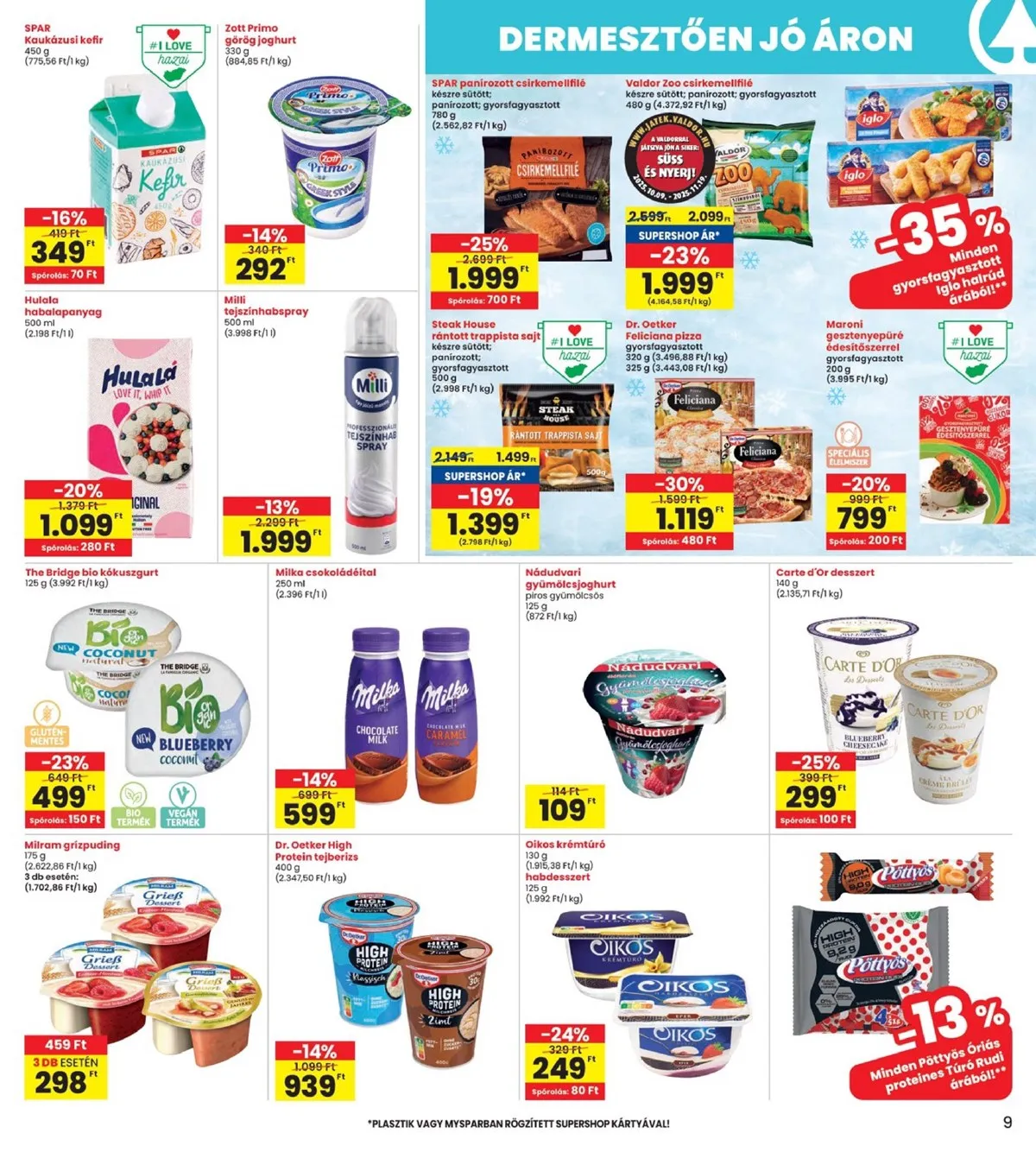 Interspar akciós újság 10.24–10.29 – 9. oldal