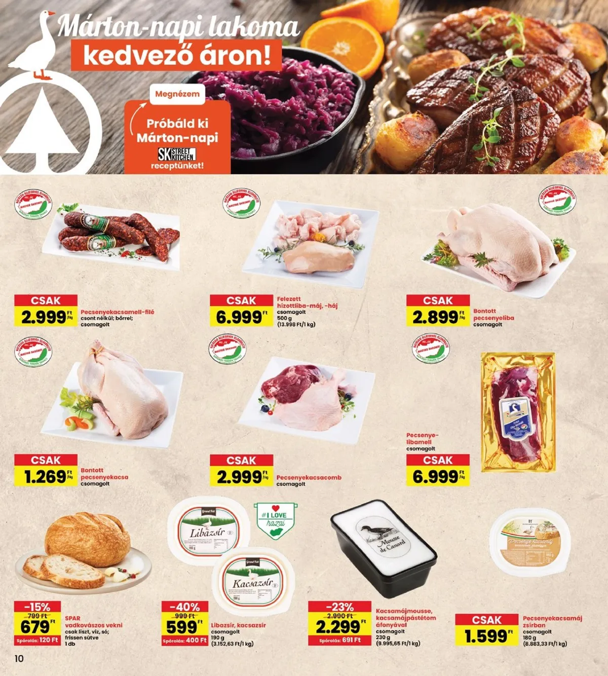 Interspar akciós újság 10.30–11.05 – 10. oldal