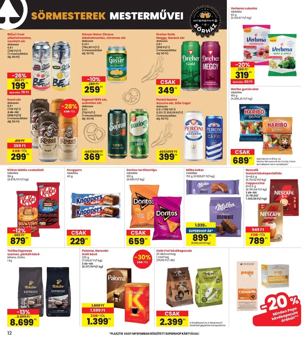 Interspar akciós újság 10.30–11.05 – 12. oldal