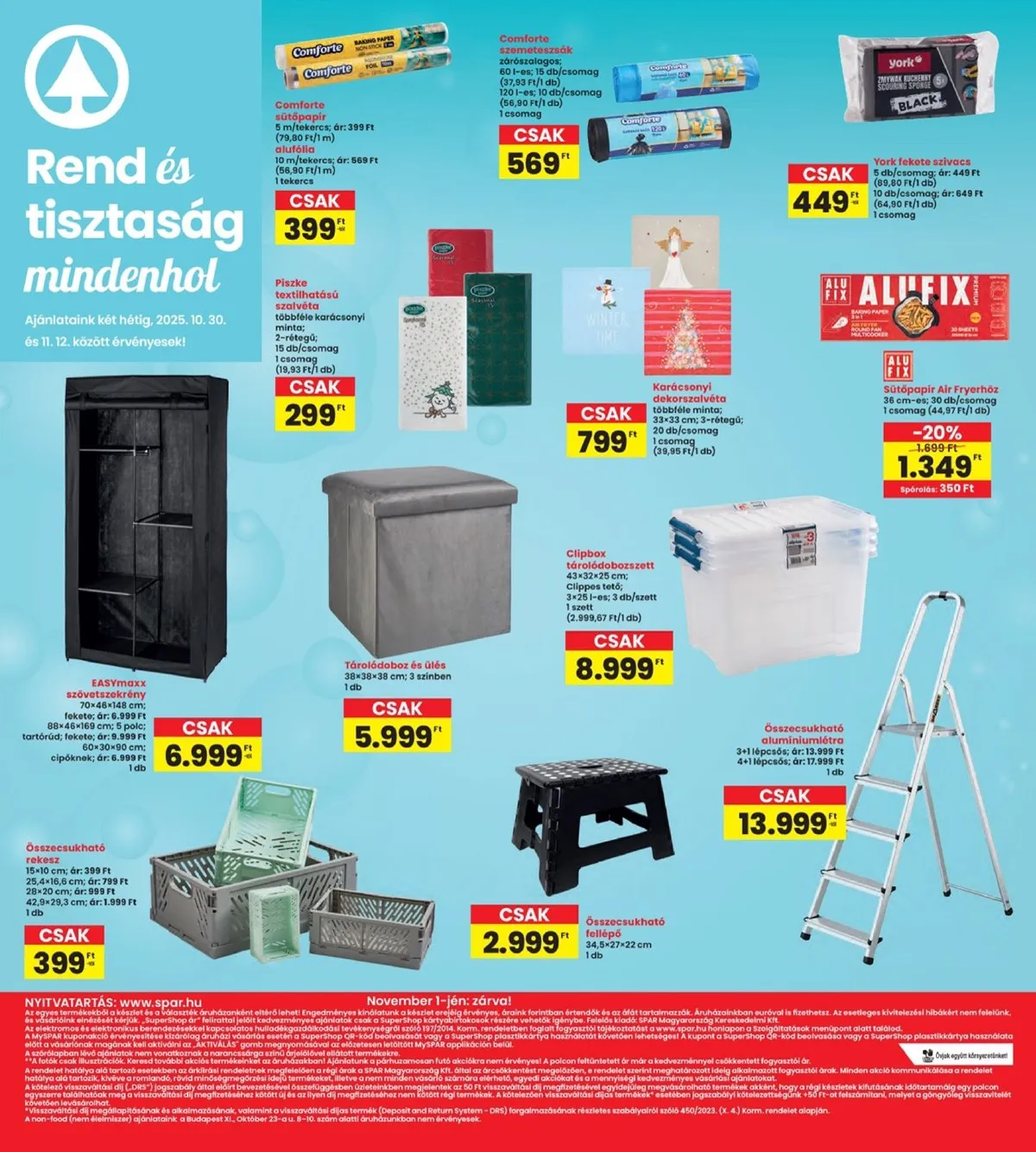 Interspar akciós újság 10.30–11.05 – 16. oldal
