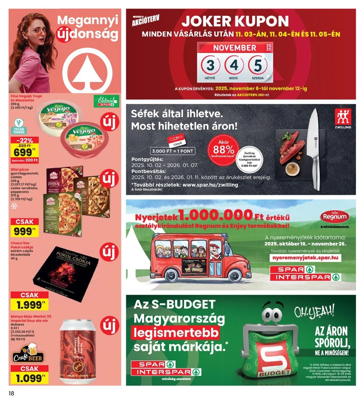Interspar akciós újság 10.30–11.05 – 18. oldal