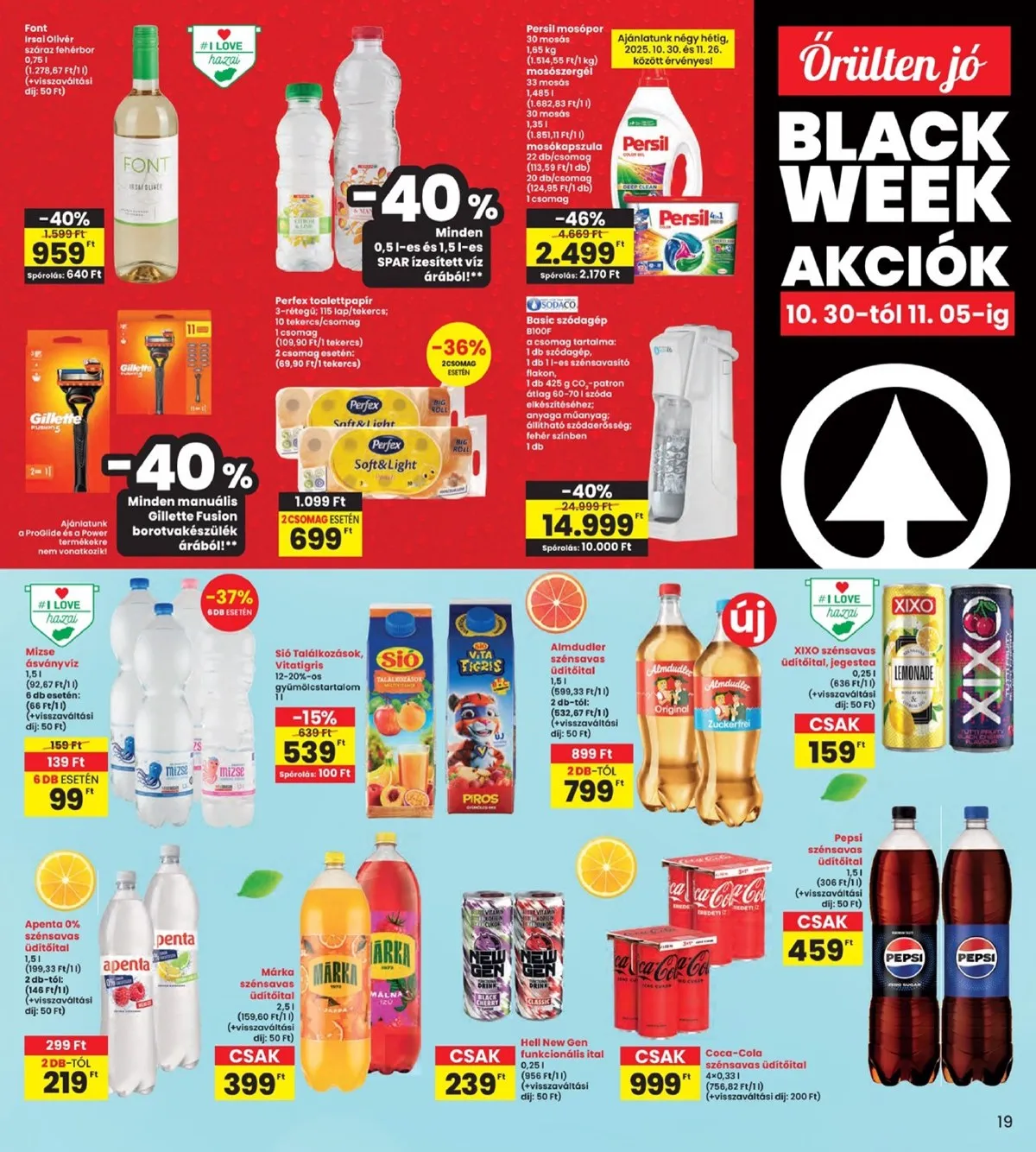 Interspar akciós újság 10.30–11.05 – 19. oldal
