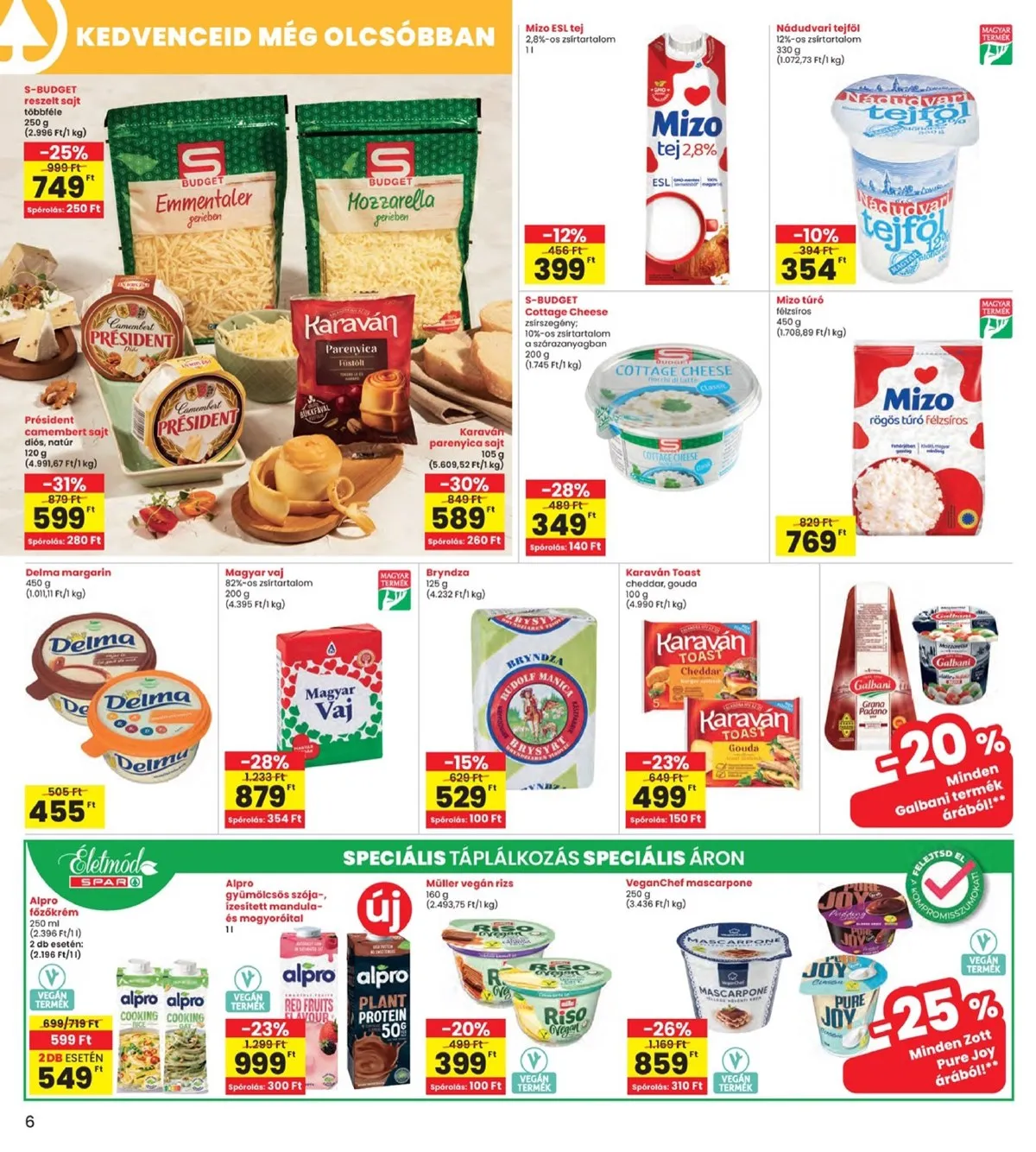 Interspar akciós újság 10.30–11.05 – 6. oldal