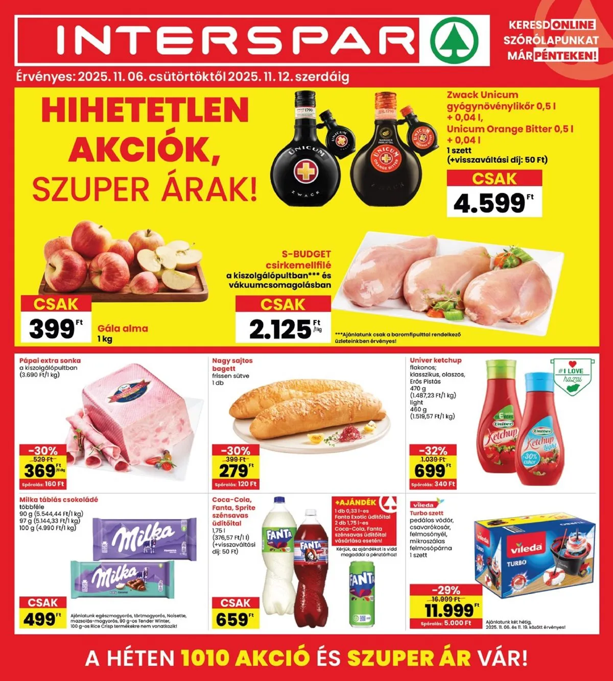 Interspar akciós újság 11.06–11.12