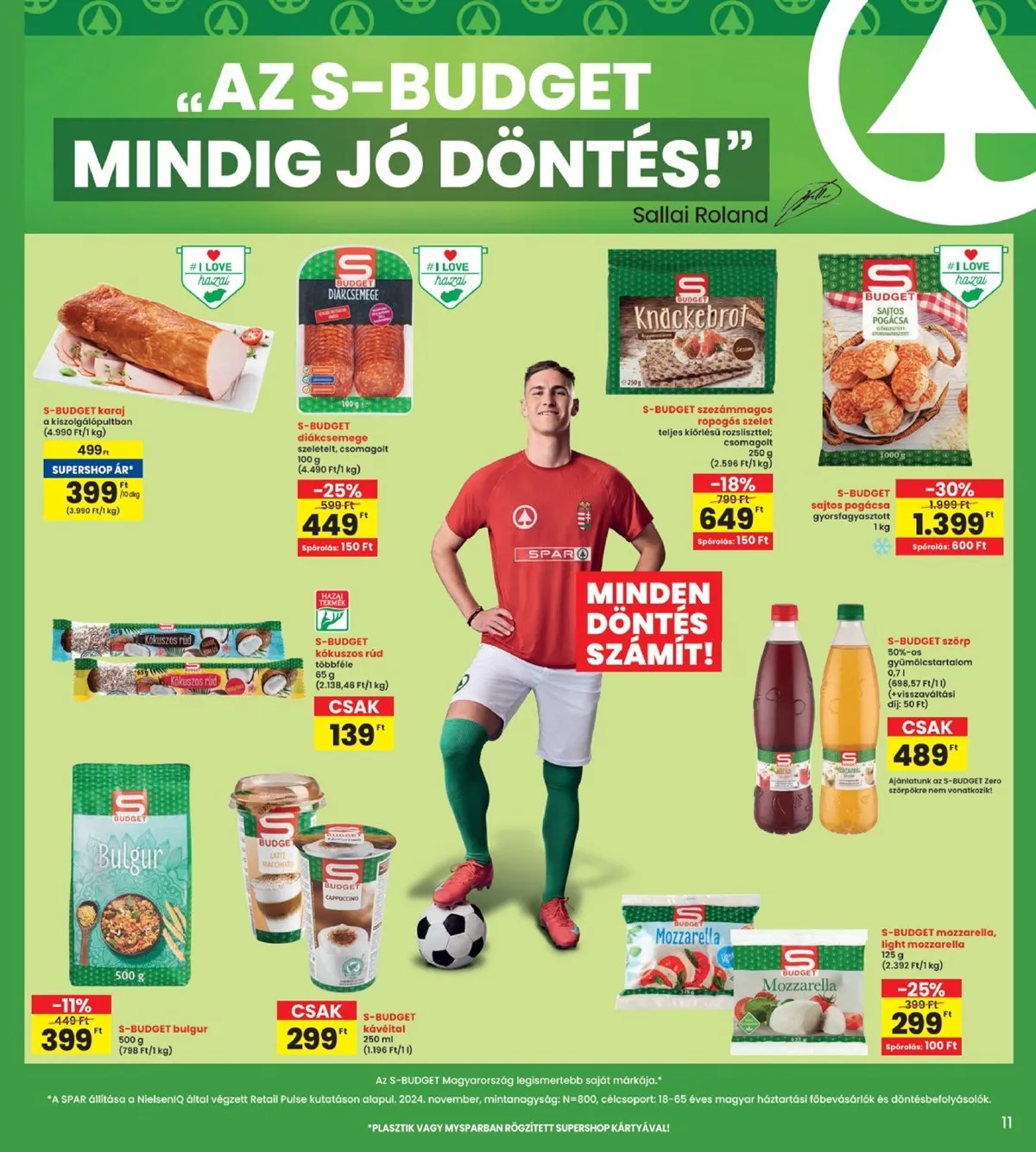 Interspar akciós újság 11.06–11.12 – 11. oldal