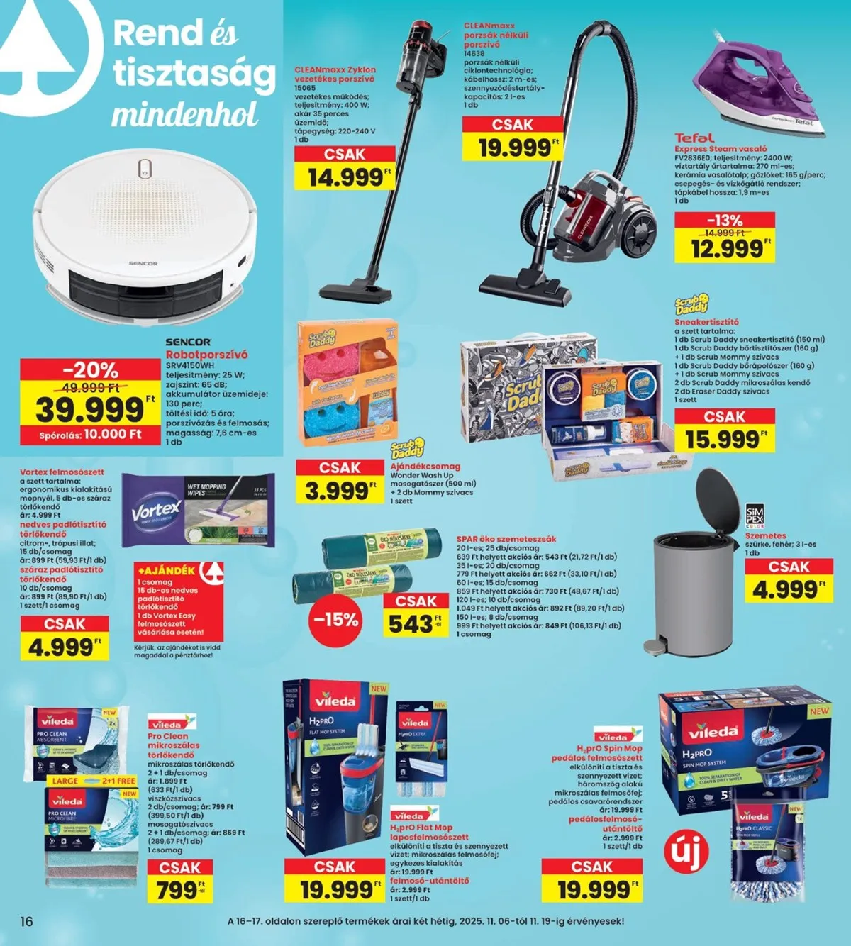 Interspar akciós újság 11.06–11.12 – 16. oldal