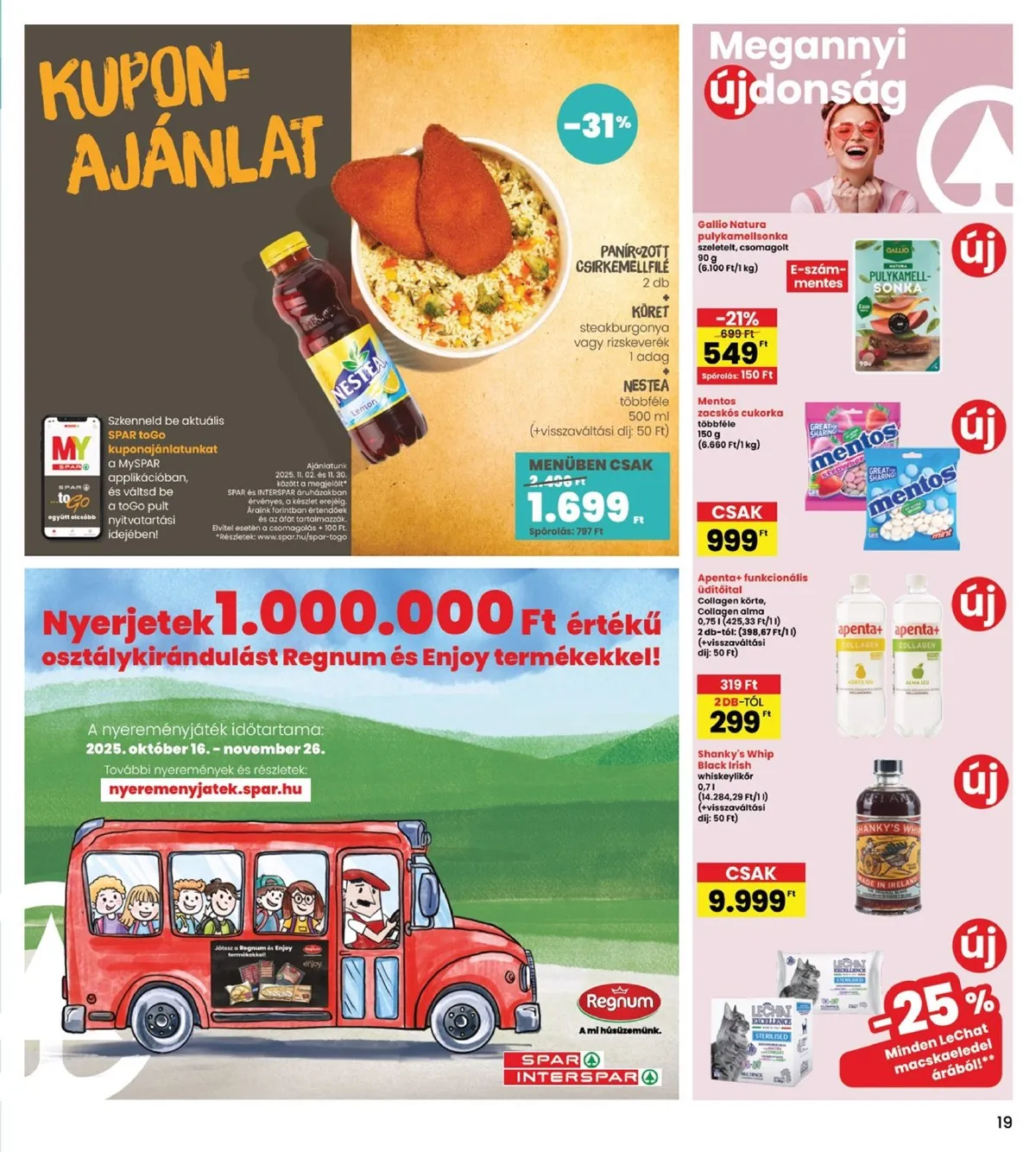 Interspar akciós újság 11.06–11.12 – 19. oldal