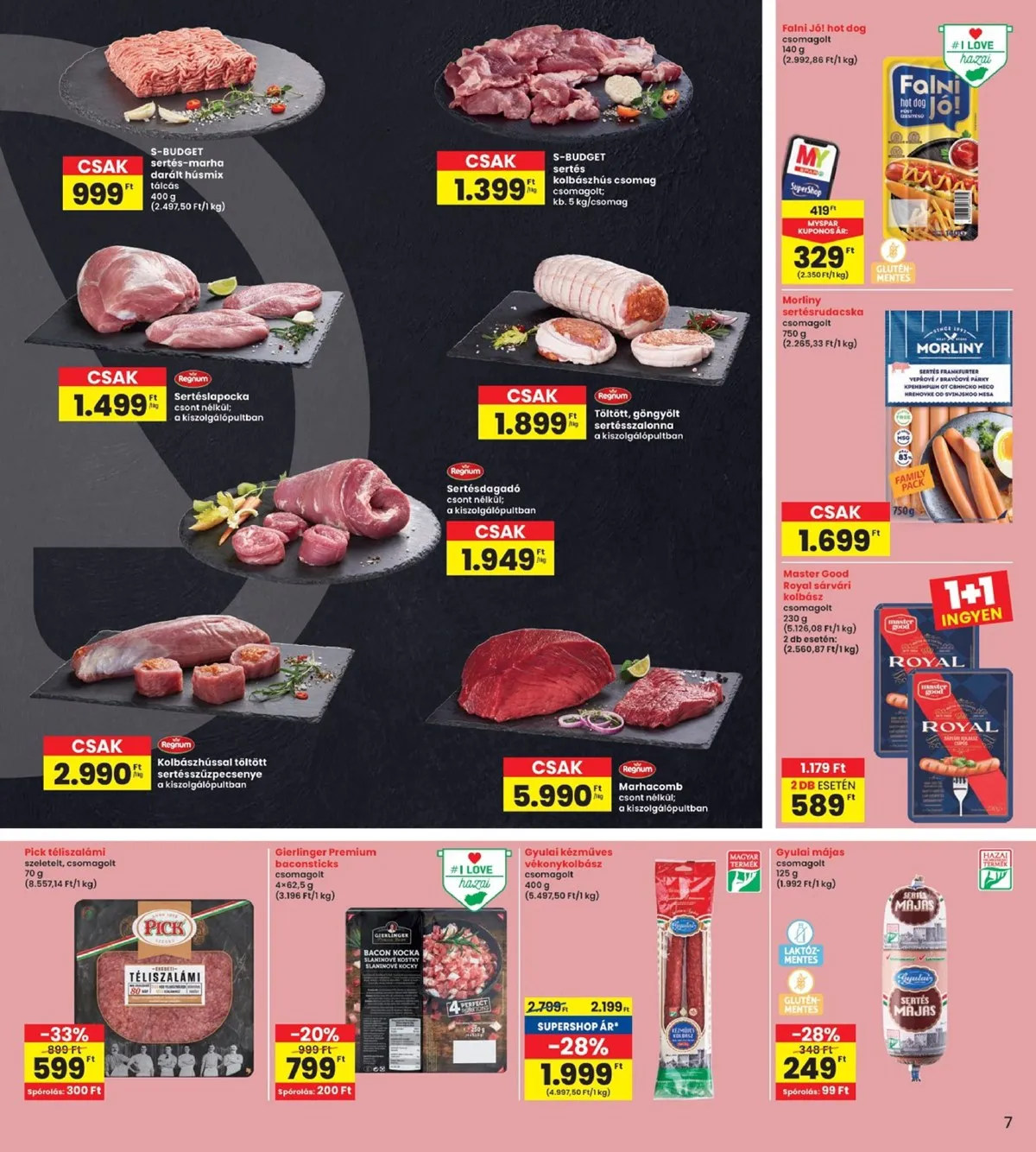 Interspar akciós újság 11.06–11.12 – 7. oldal