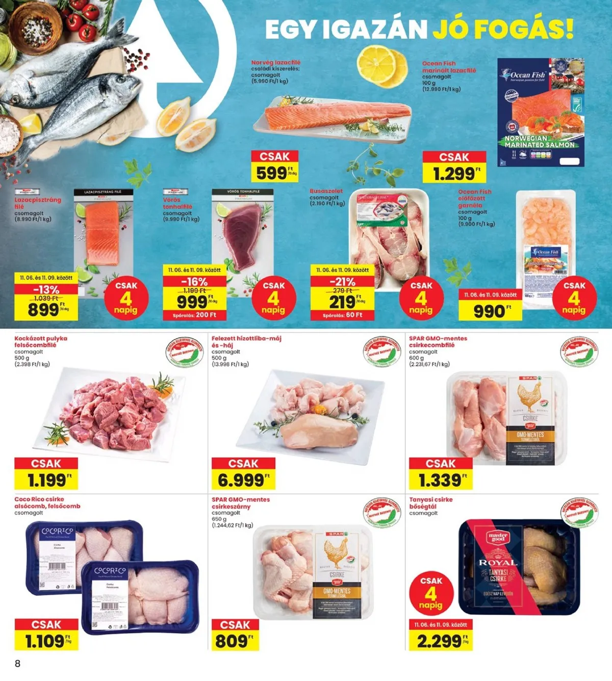 Interspar akciós újság 11.06–11.12 – 8. oldal