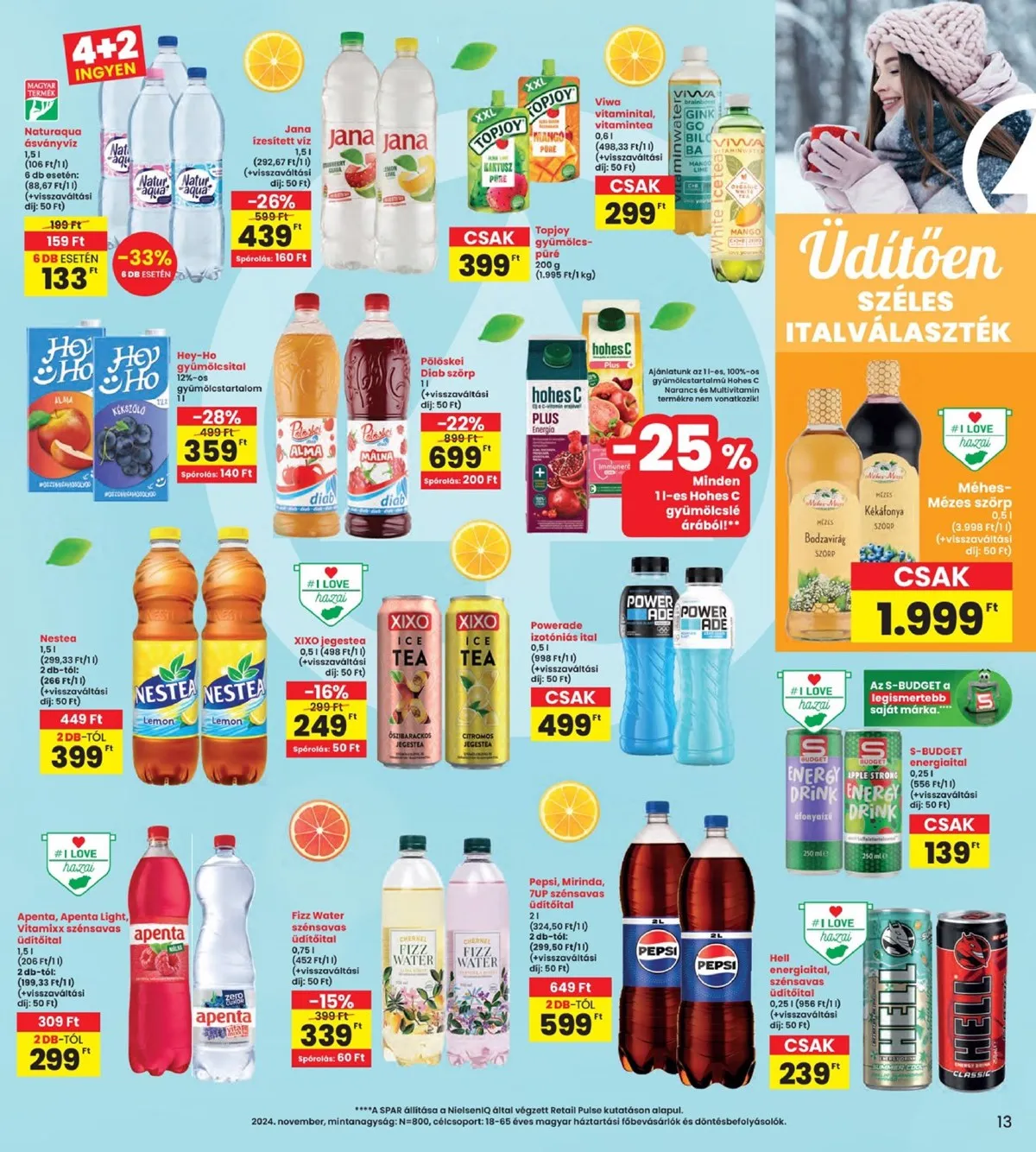 Interspar akciós újság 11.13–11.19 – 13. oldal