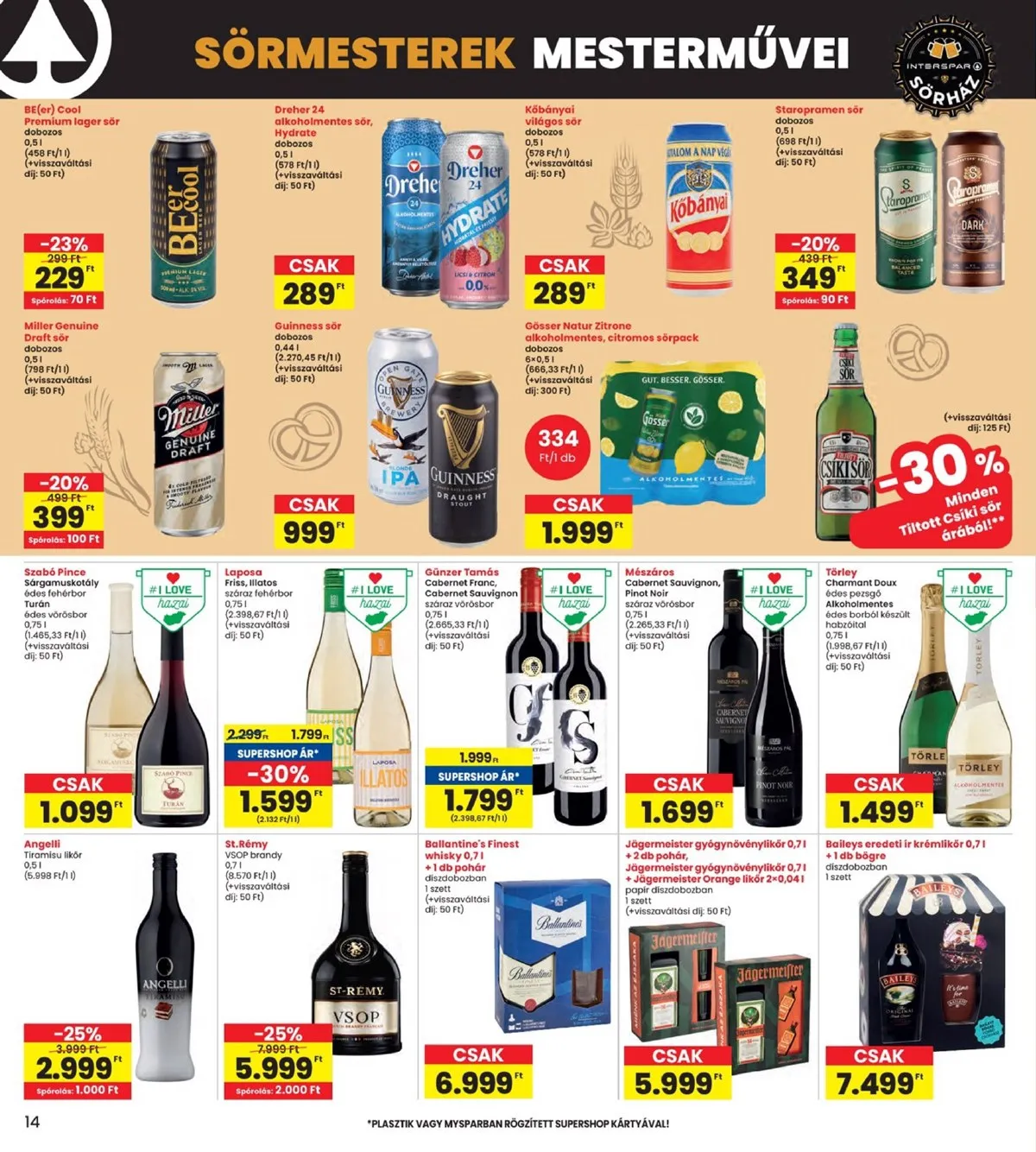 Interspar akciós újság 11.13–11.19 – 14. oldal