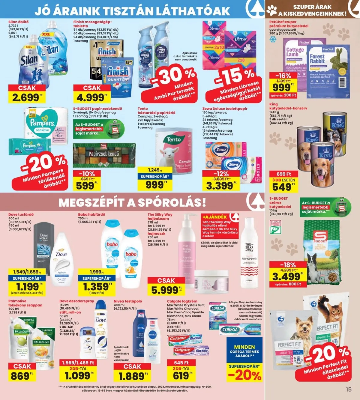 Interspar akciós újság 11.13–11.19 – 15. oldal