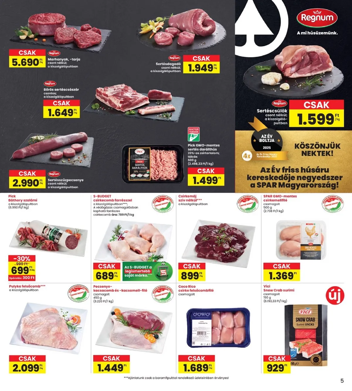 Interspar akciós újság 11.13–11.19 – 5. oldal