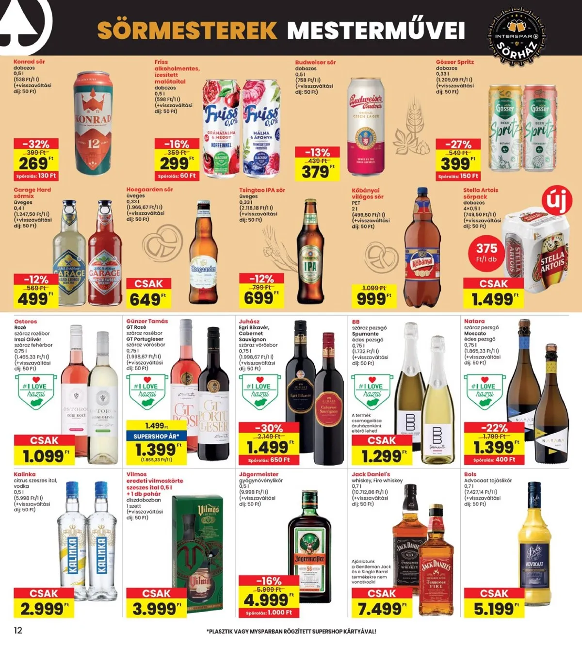 Interspar akciós újság 11.20–11.26 – 12. oldal