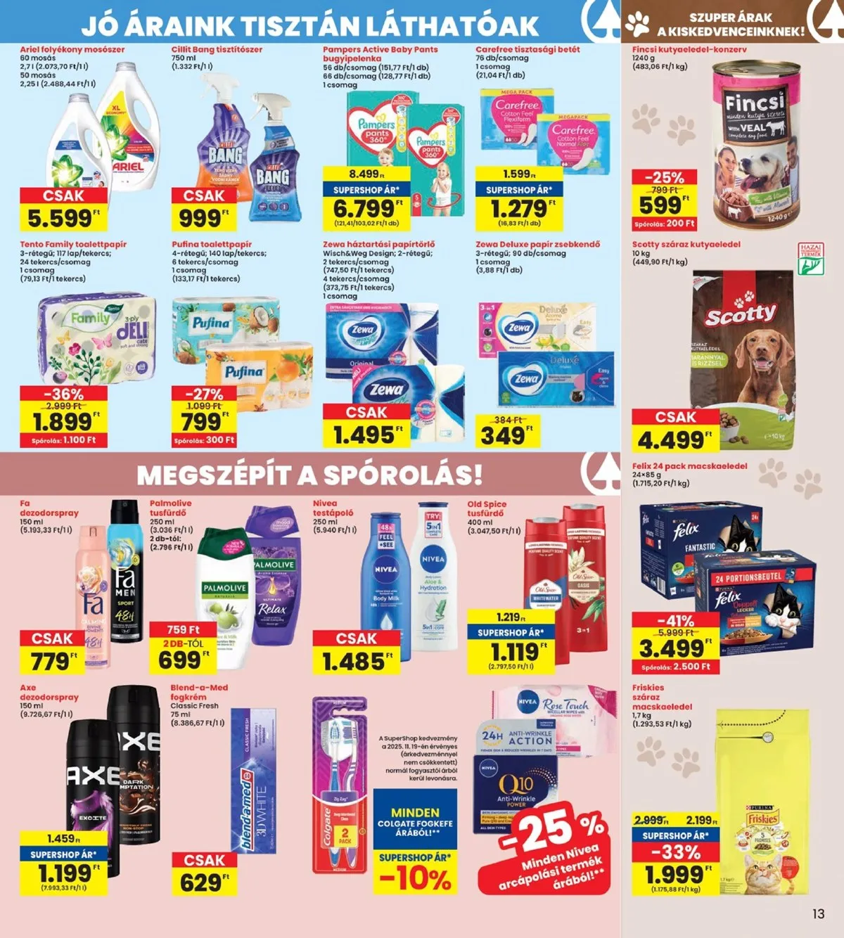 Interspar akciós újság 11.20–11.26 – 13. oldal