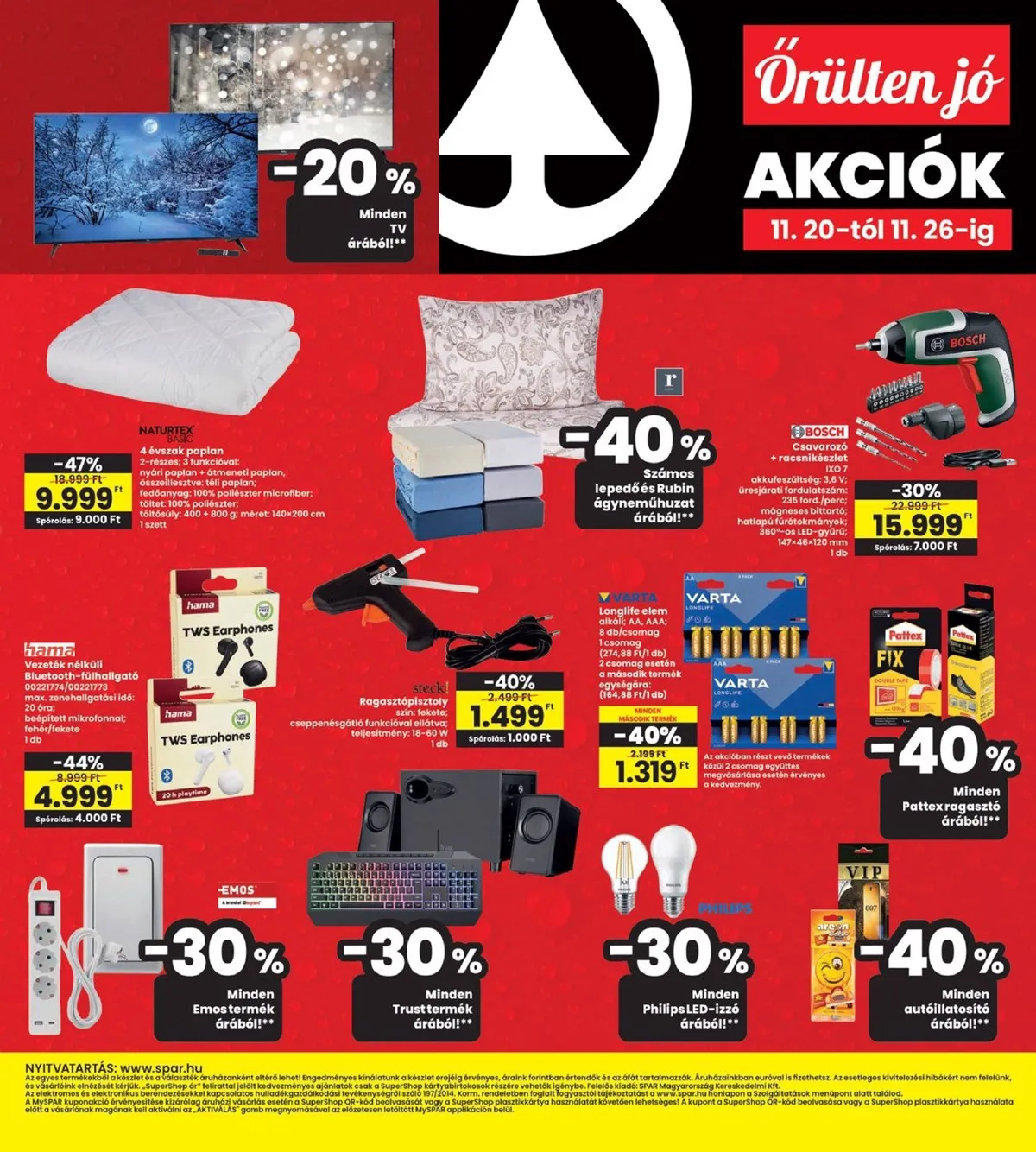 Interspar akciós újság 11.20–11.26 – 16. oldal