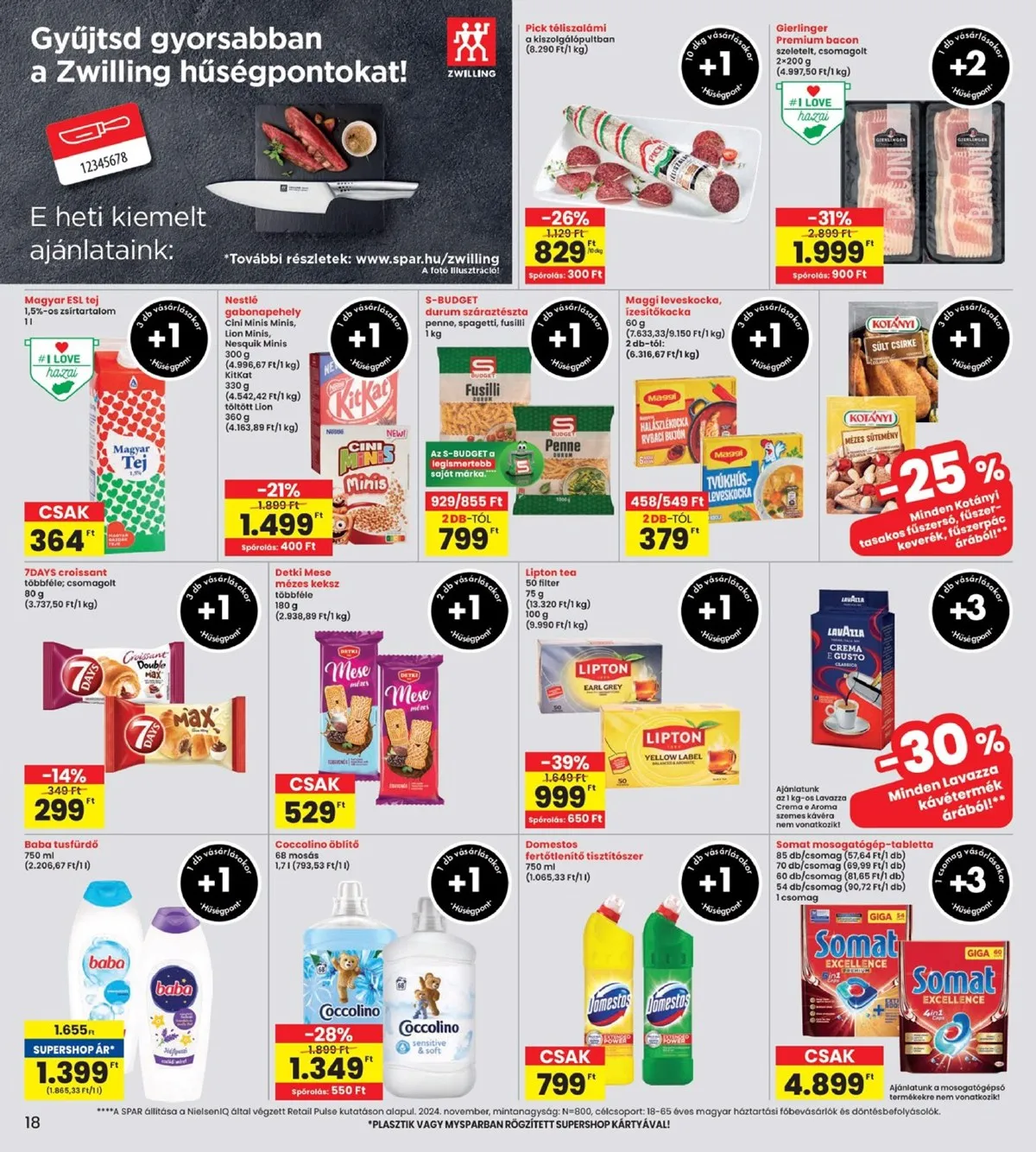 Interspar akciós újság 11.20–11.26 – 18. oldal