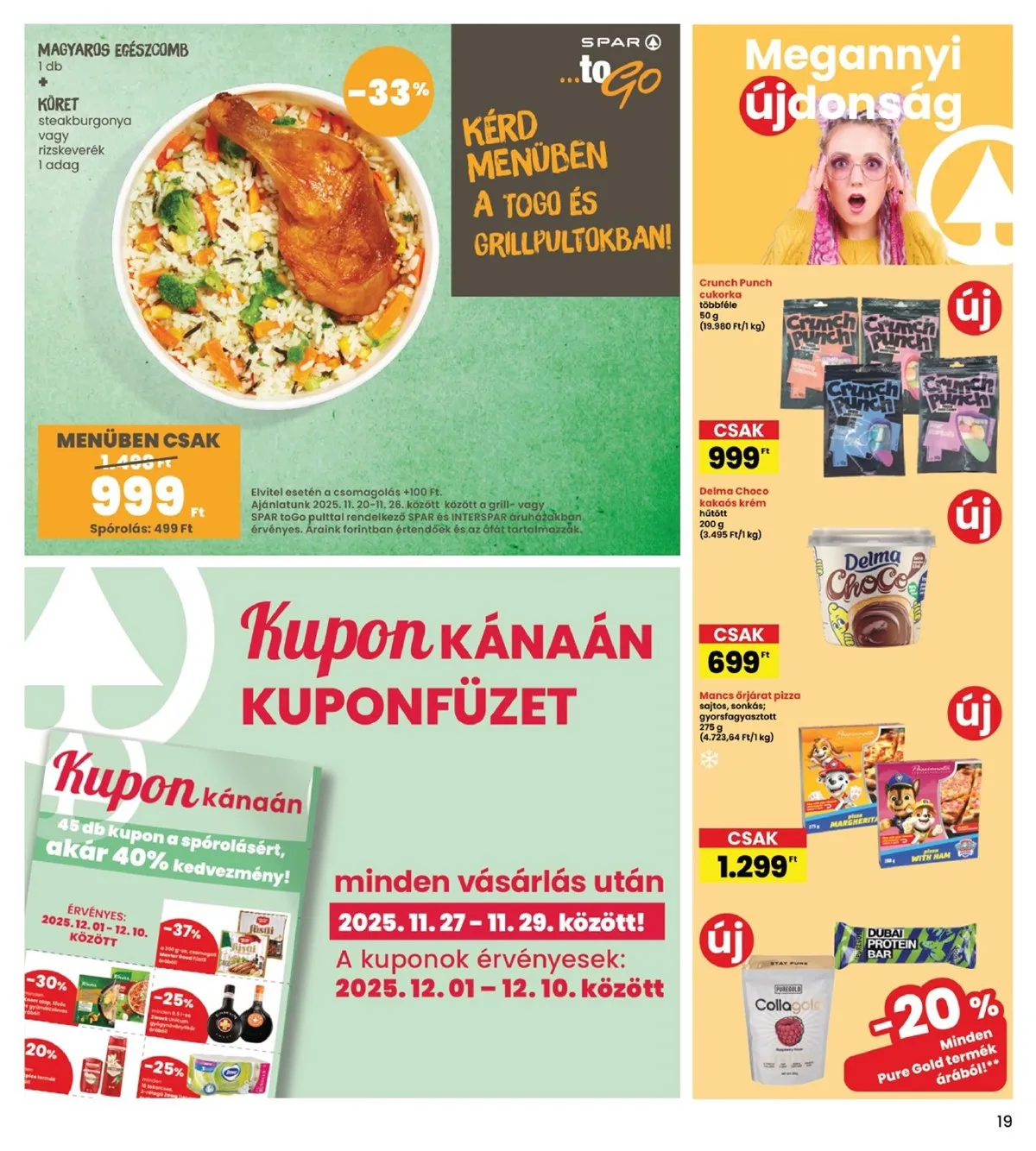 Interspar akciós újság 11.20–11.26 – 19. oldal