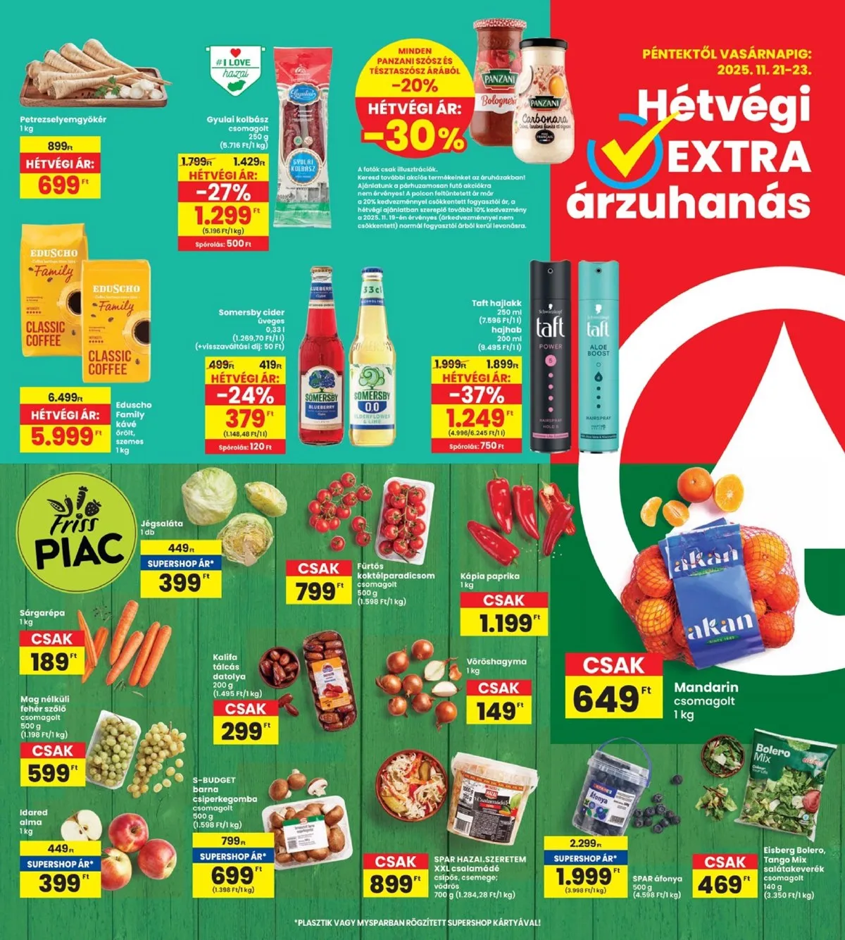 Interspar akciós újság 11.20–11.26 – 20. oldal